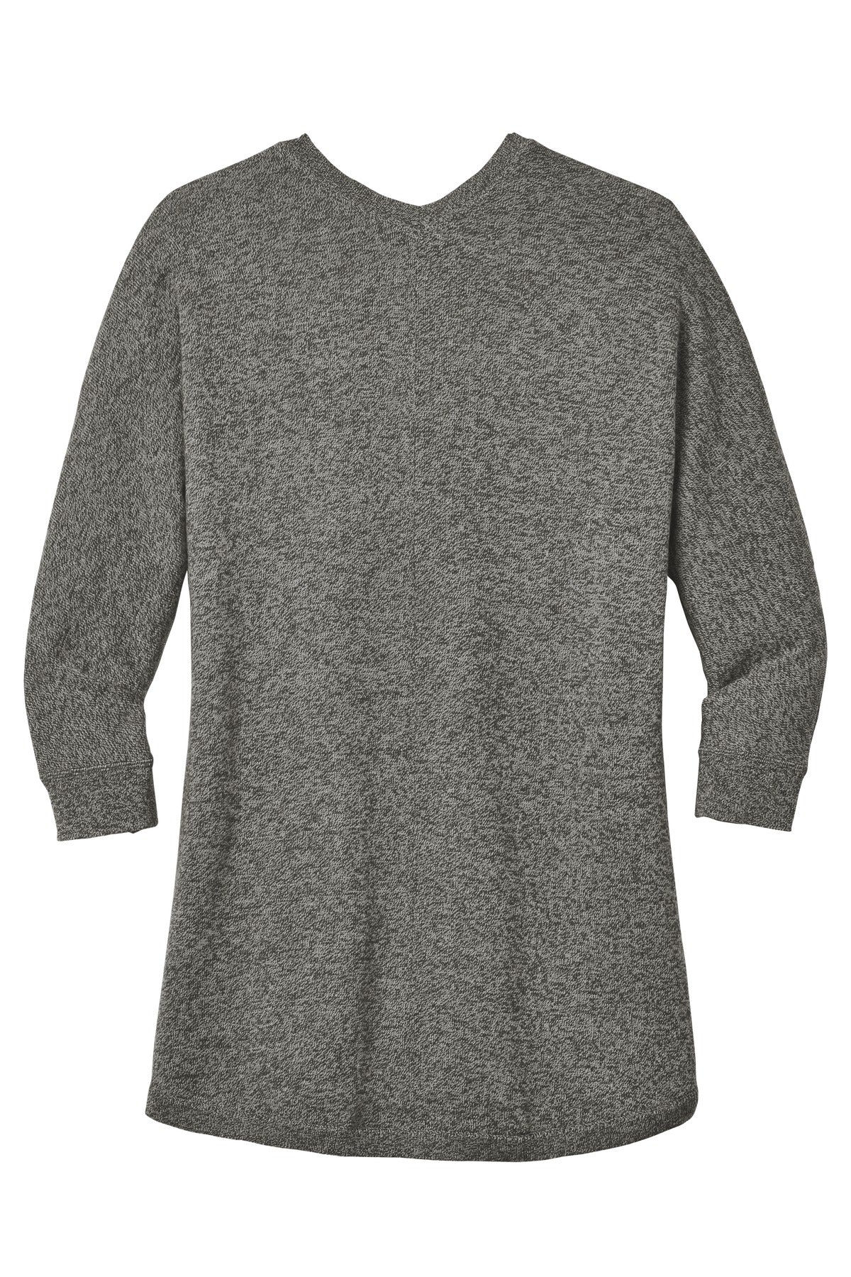 Port Authority Ladies Marled Cocoon Sweater. LSW416