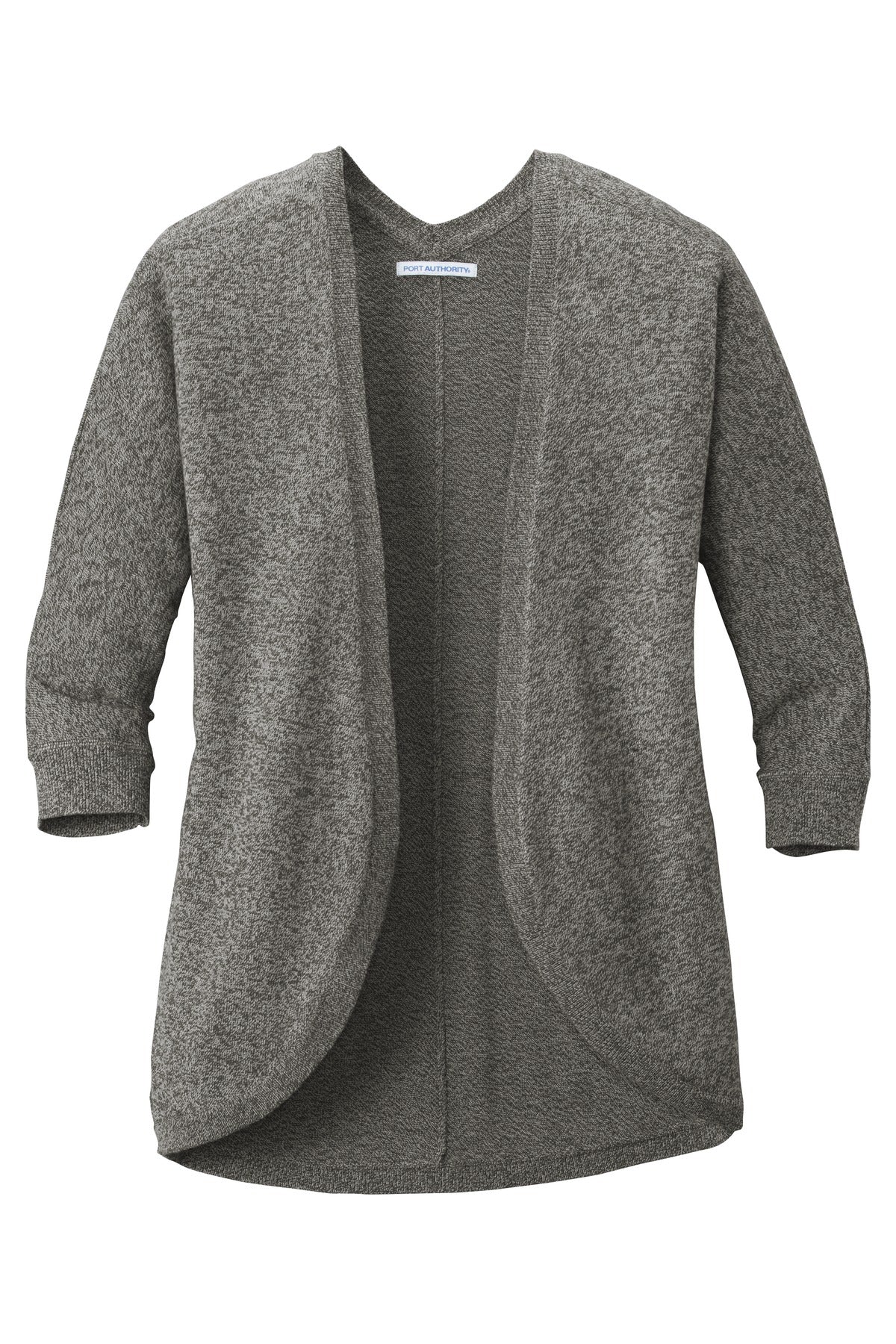 Port Authority Ladies Marled Cocoon Sweater. LSW416