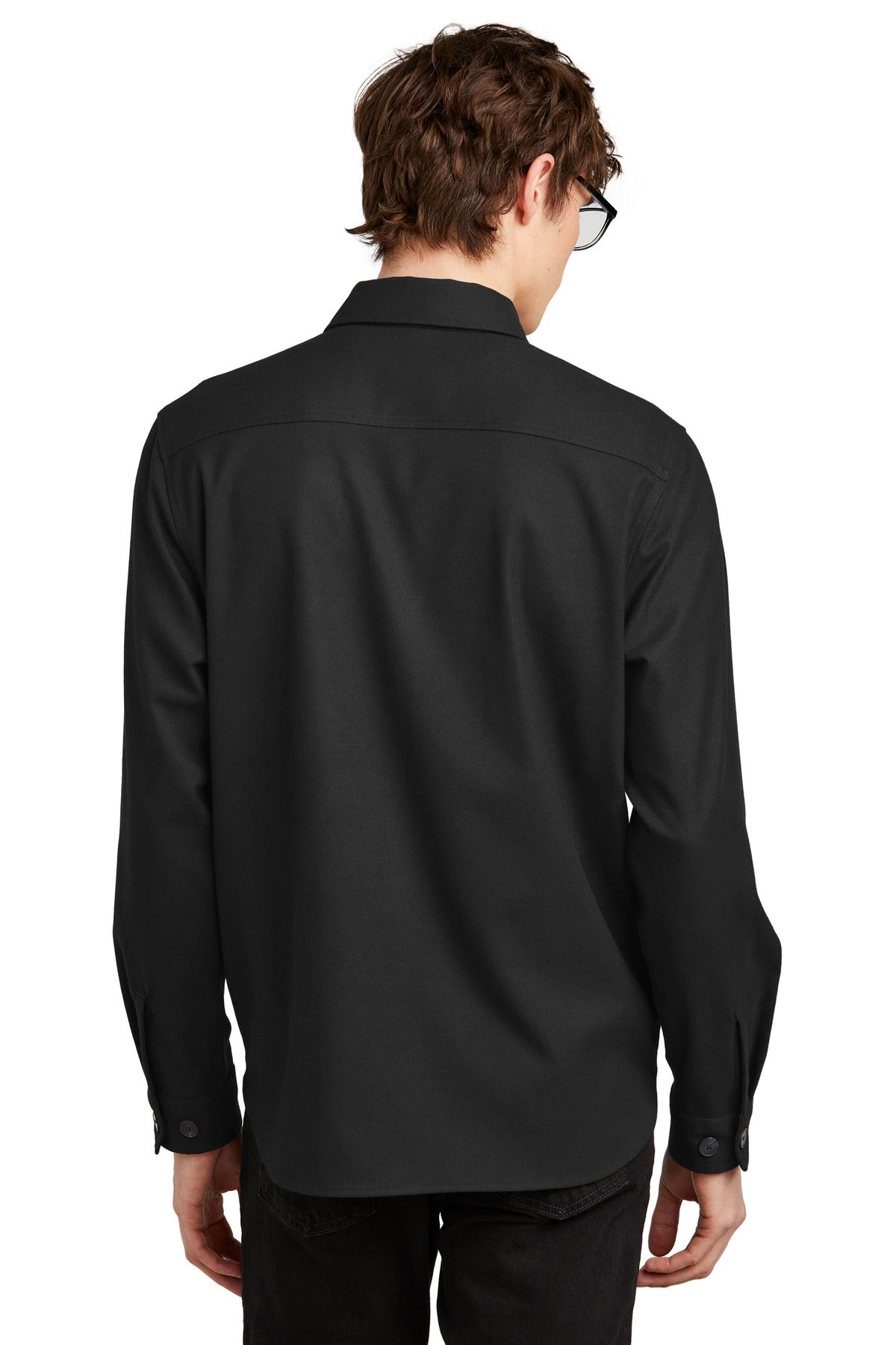 Mercer+Mettle™ Long Sleeve Twill Overshirt MM2020
