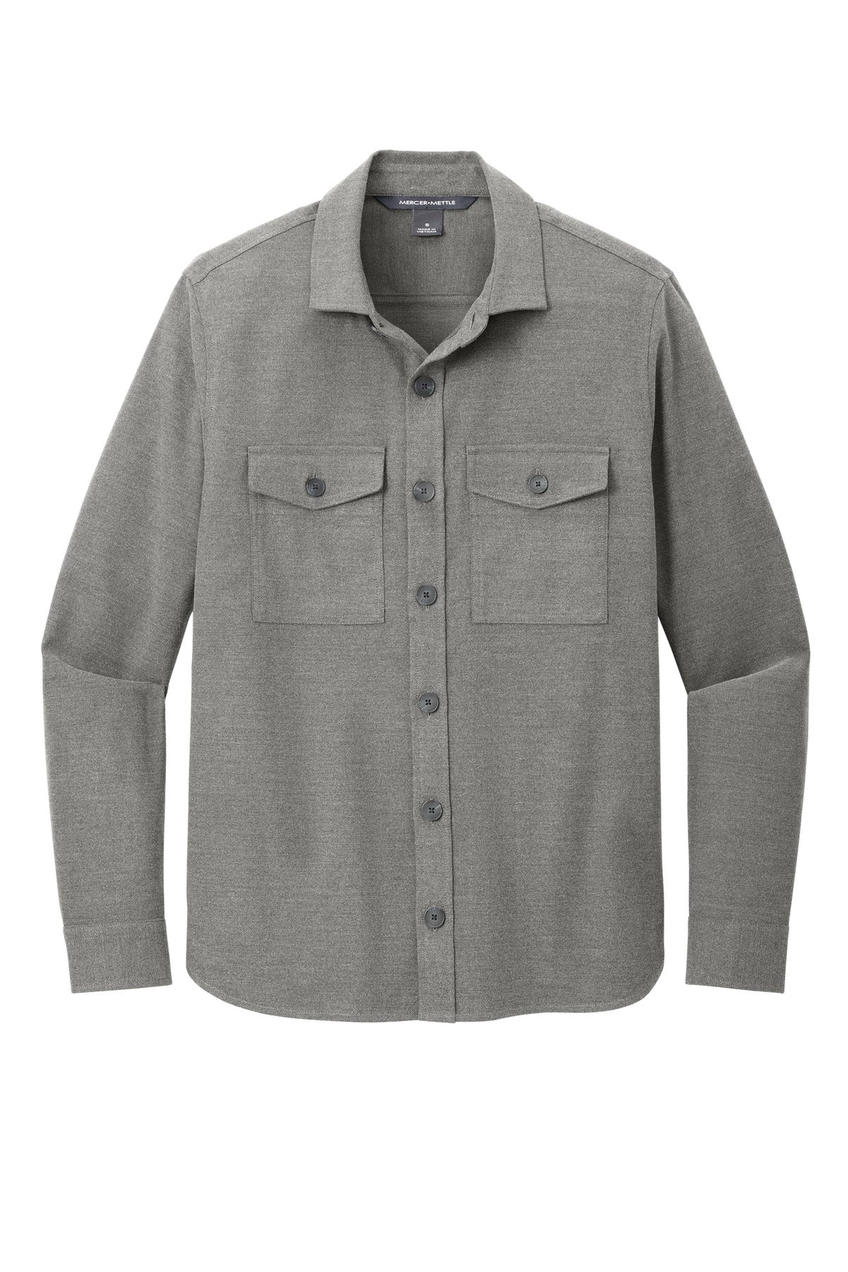 Mercer+Mettle™ Long Sleeve Twill Overshirt MM2020