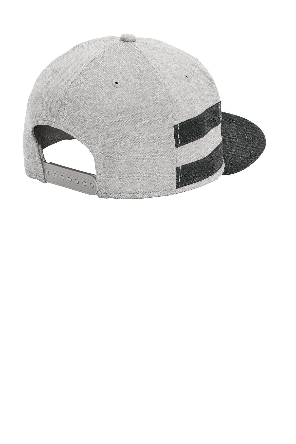 New Era Shadow Heather Striped Flat Bill Snapback Cap NE408