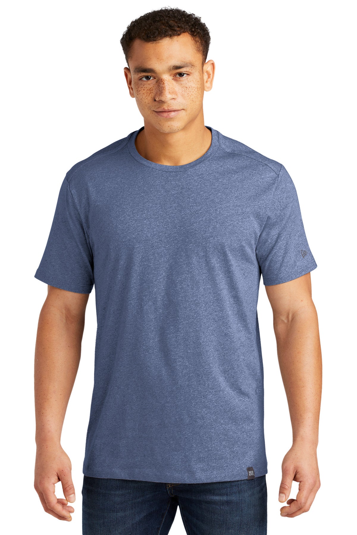 New Era Heritage Blend Crew Tee. NEA100