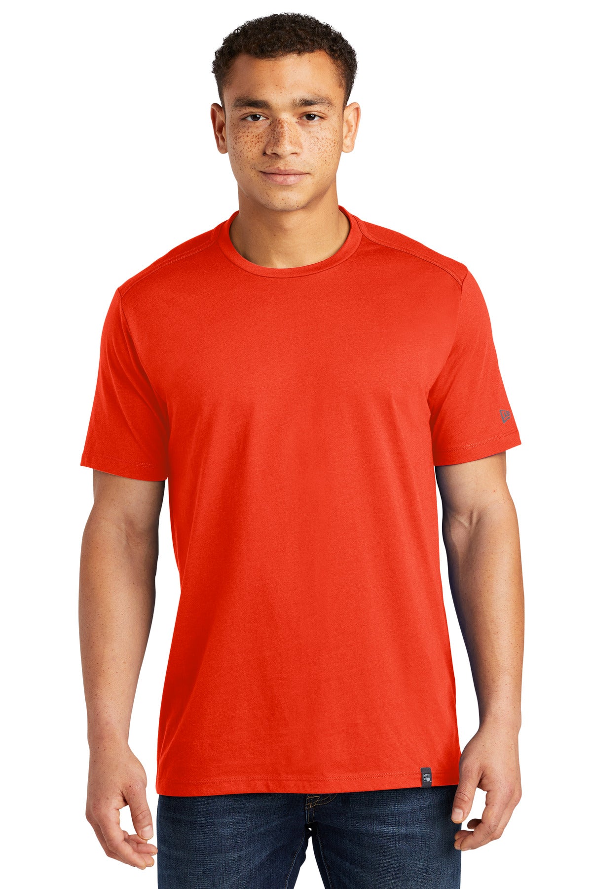 New Era Heritage Blend Crew Tee. NEA100