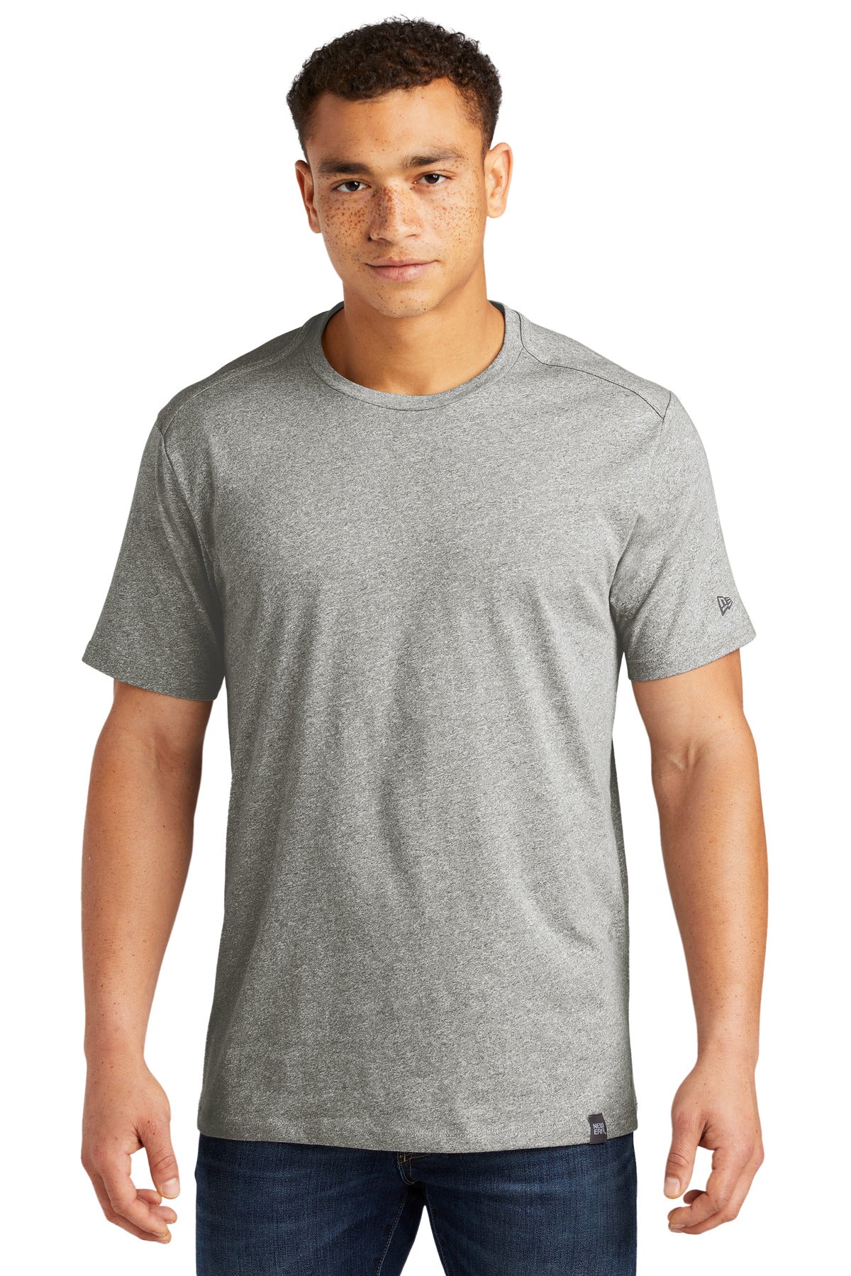 New Era Heritage Blend Crew Tee. NEA100