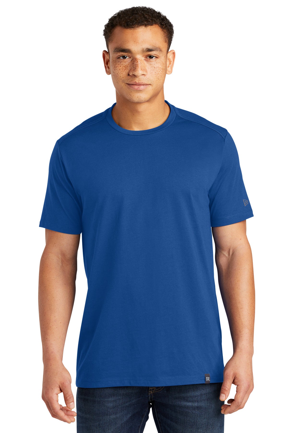 New Era Heritage Blend Crew Tee. NEA100