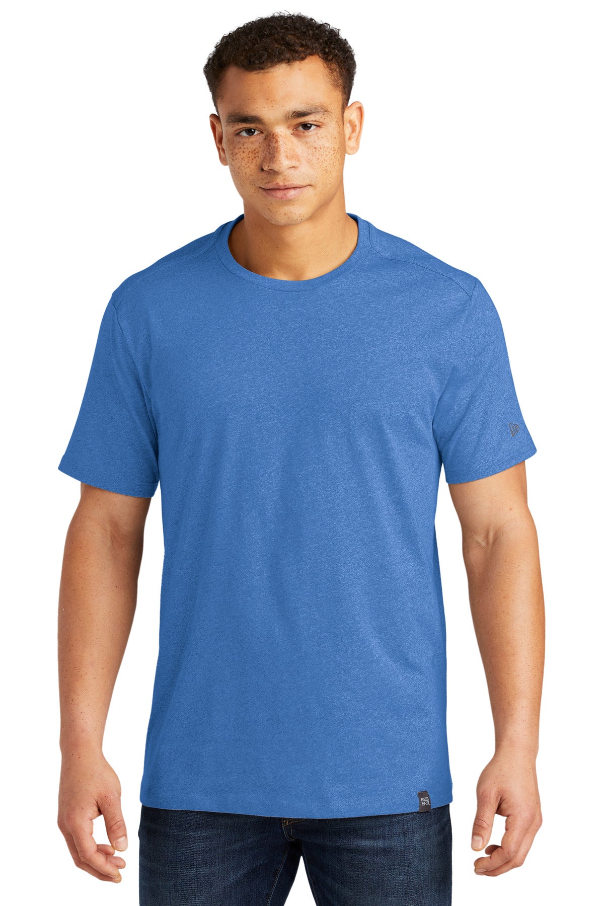 New Era Heritage Blend Crew Tee. NEA100