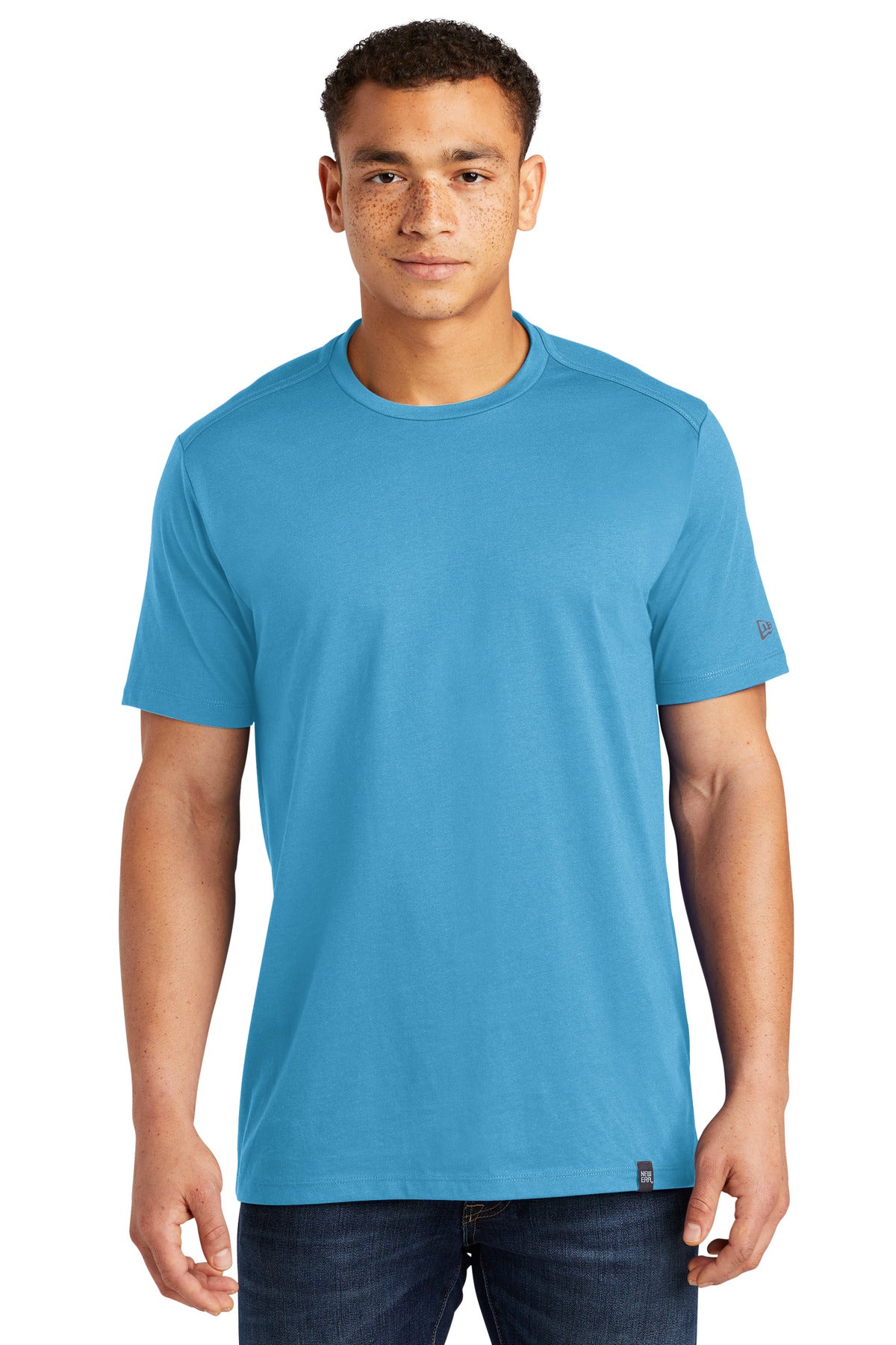New Era Heritage Blend Crew Tee. NEA100