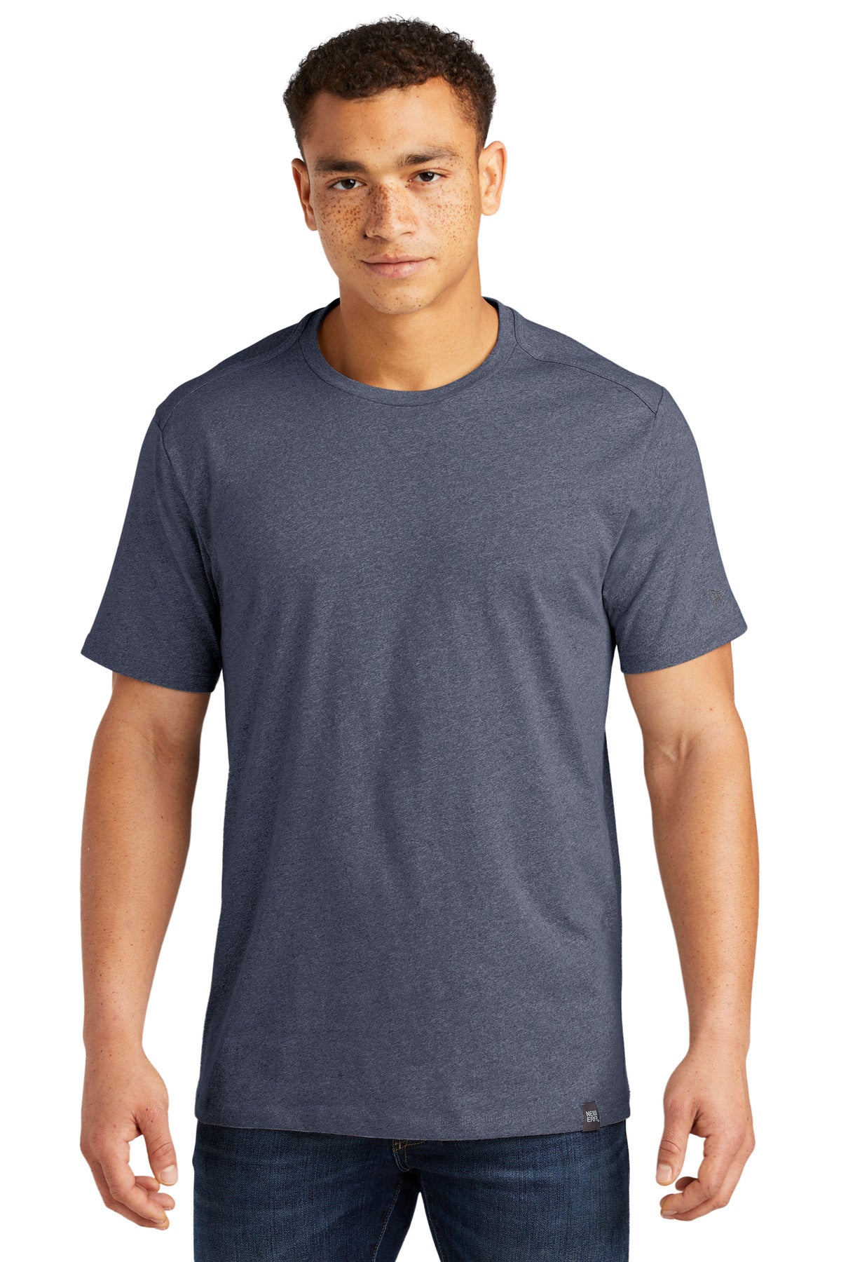 New Era Heritage Blend Crew Tee. NEA100