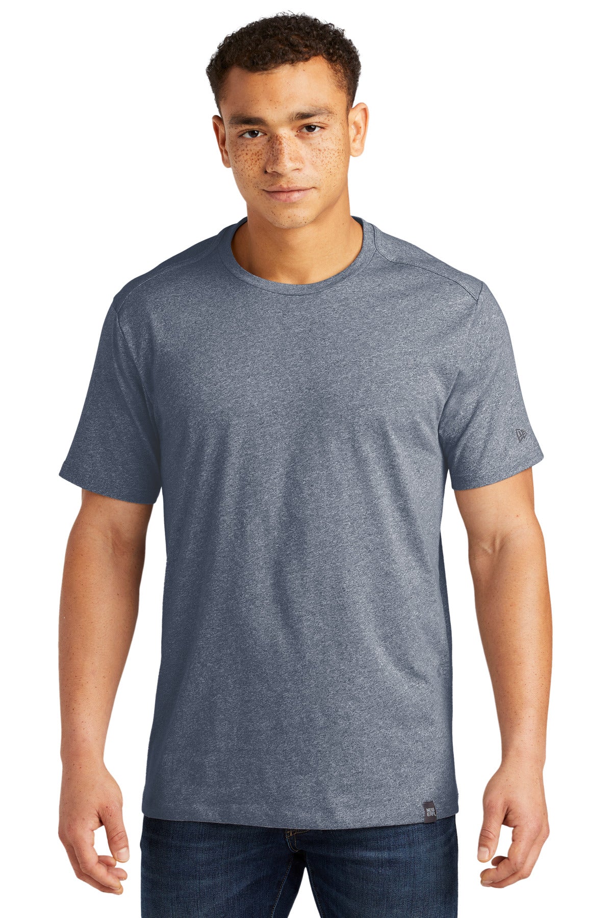 New Era Heritage Blend Crew Tee. NEA100