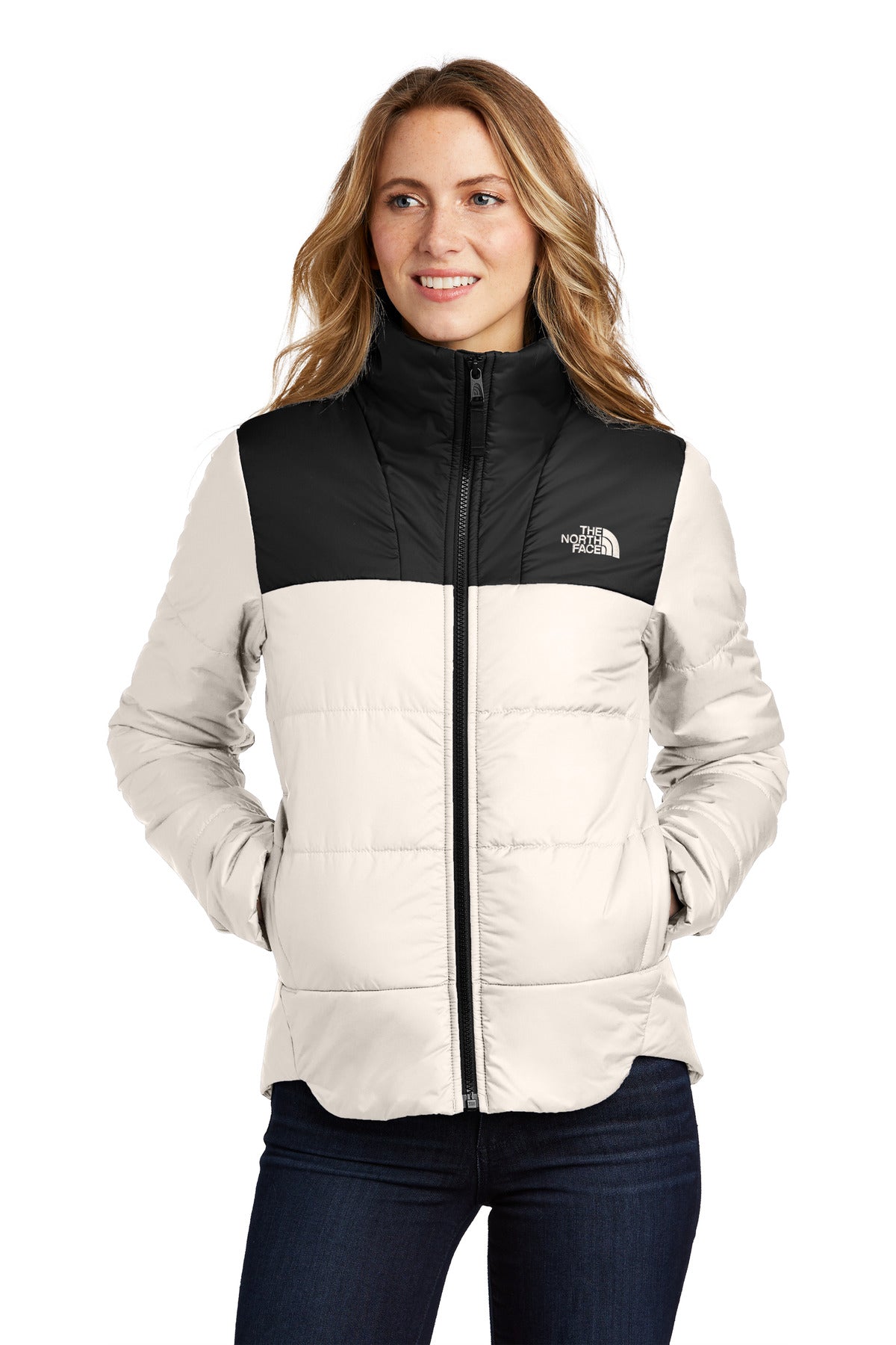 The North Face Ladies Chest Logo Everyday Insulated Jacket NF0A7V6K