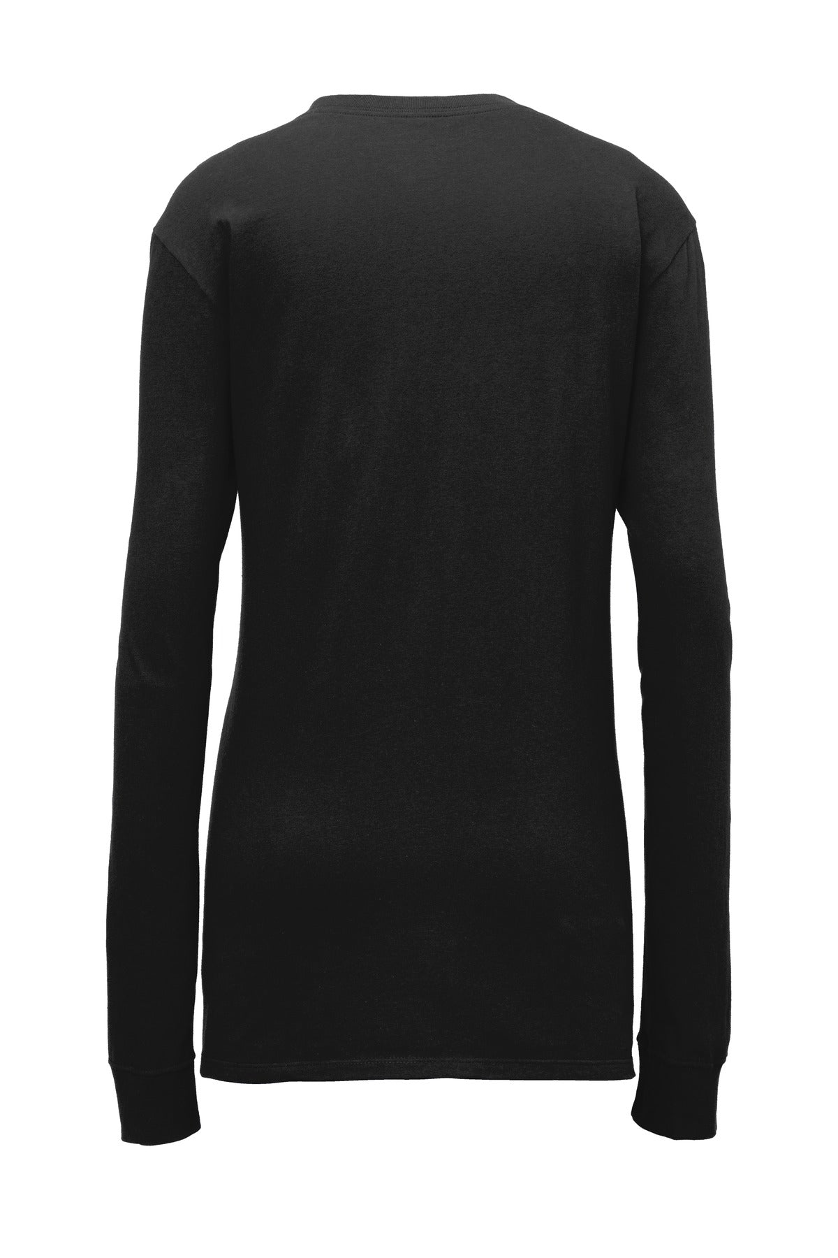 Nike Ladies Core Cotton Long Sleeve Scoop Neck Tee. NKBQ5235