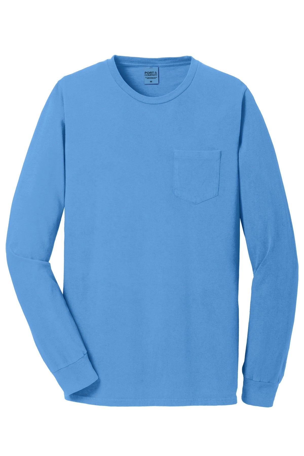 Port & Company Beach Wash Garment-Dyed Long Sleeve Pocket Tee PC099LSP