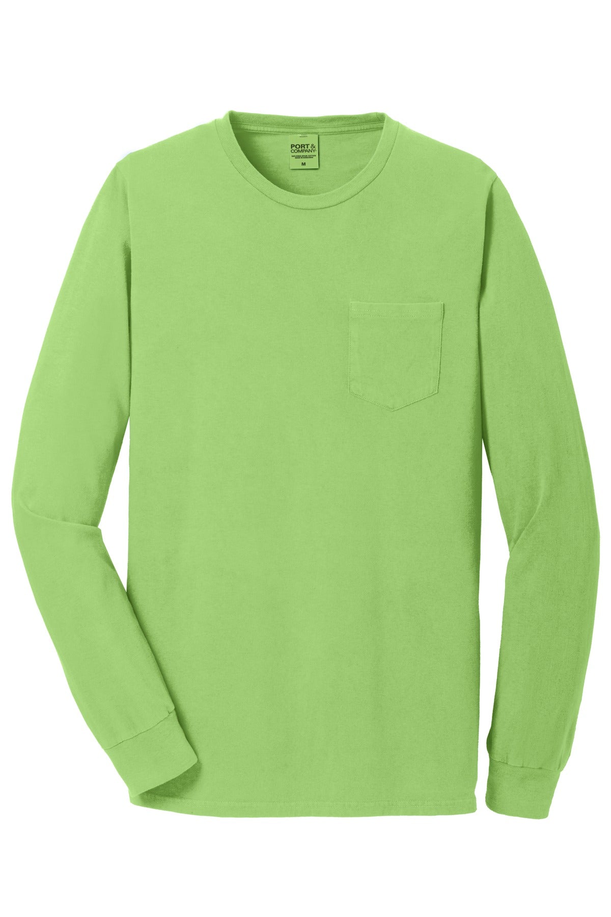 Port & Company Beach Wash Garment-Dyed Long Sleeve Pocket Tee PC099LSP