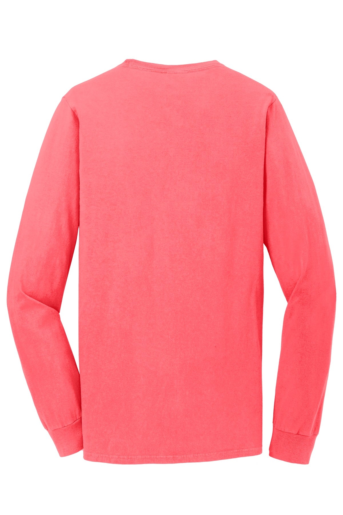 Port & Company Beach Wash Garment-Dyed Long Sleeve Pocket Tee PC099LSP
