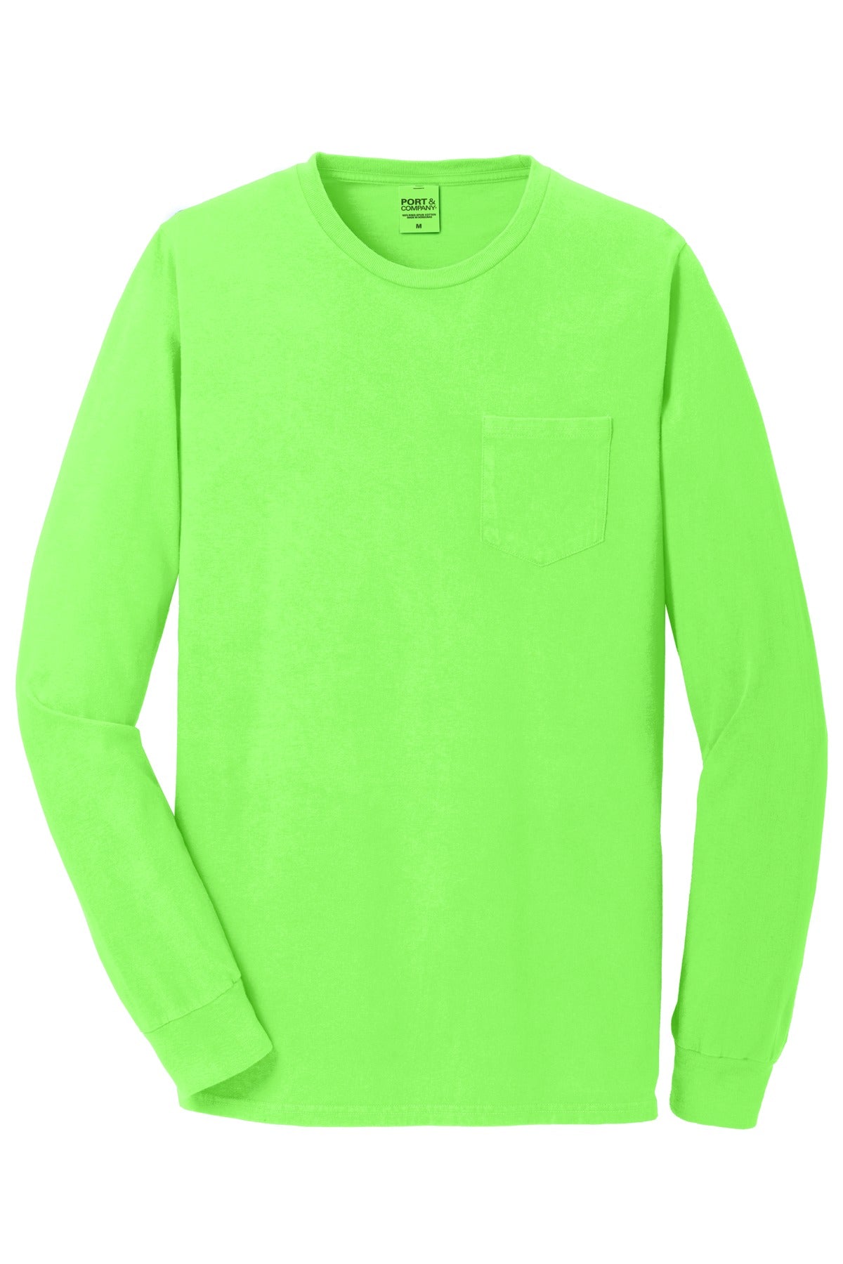 Port & Company Beach Wash Garment-Dyed Long Sleeve Pocket Tee PC099LSP