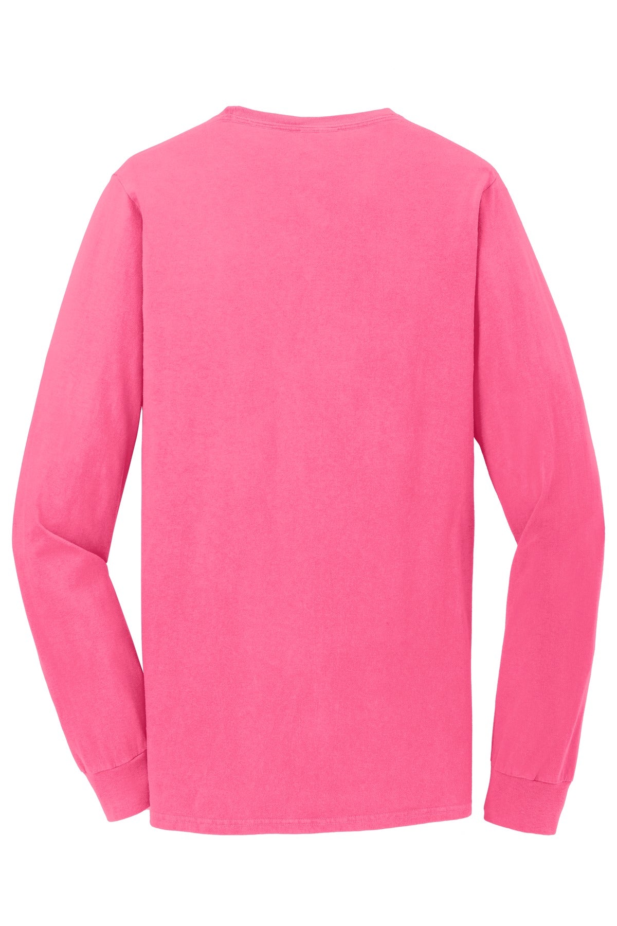 Port & Company Beach Wash Garment-Dyed Long Sleeve Pocket Tee PC099LSP