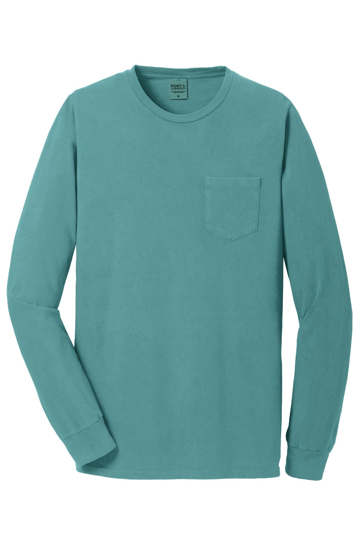 Port & Company Beach Wash Garment-Dyed Long Sleeve Pocket Tee PC099LSP