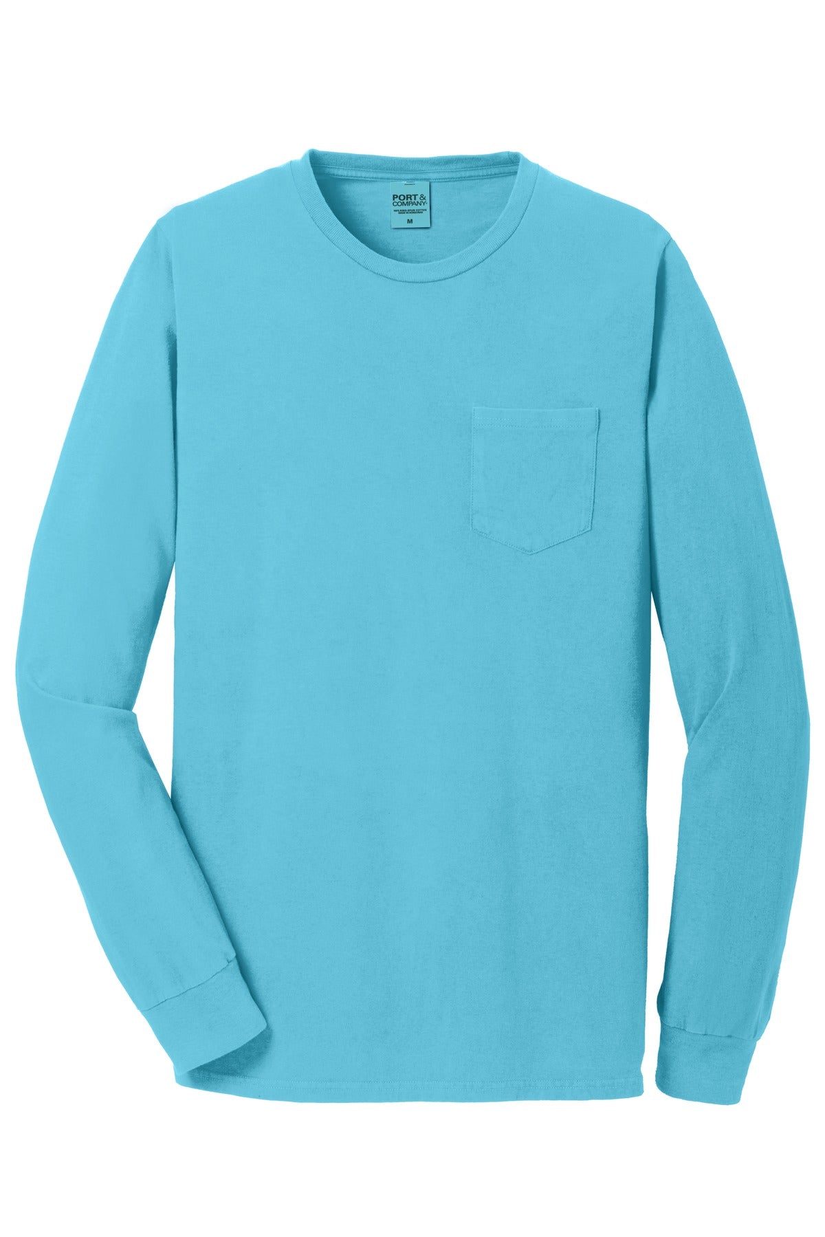 Port & Company Beach Wash Garment-Dyed Long Sleeve Pocket Tee PC099LSP