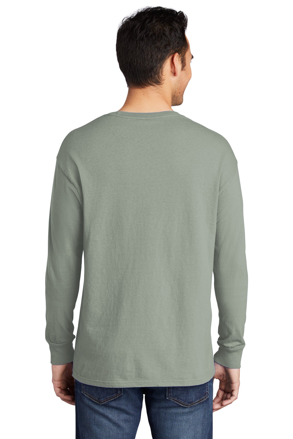 Port & Company Beach Wash Garment-Dyed Long Sleeve Tee PC099LS