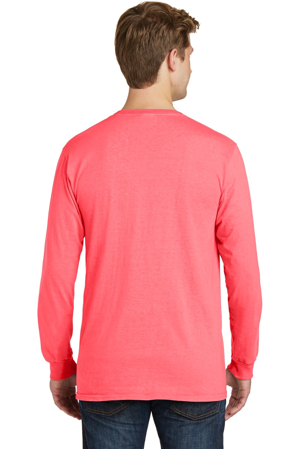 Port & Company Beach Wash Garment-Dyed Long Sleeve Tee PC099LS