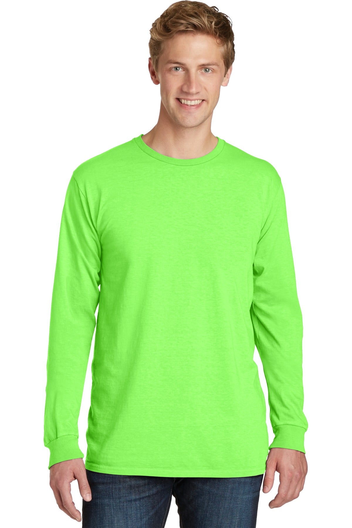Port & Company Beach Wash Garment-Dyed Long Sleeve Tee PC099LS