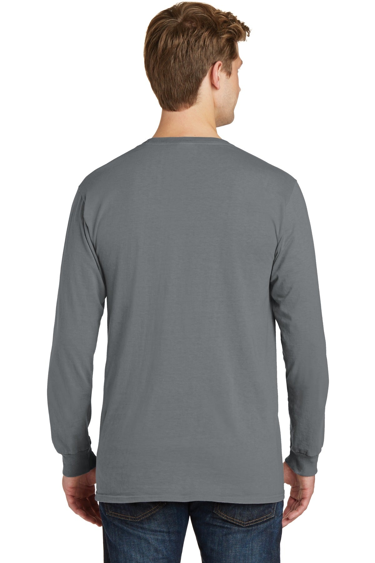 Port & Company Beach Wash Garment-Dyed Long Sleeve Tee PC099LS