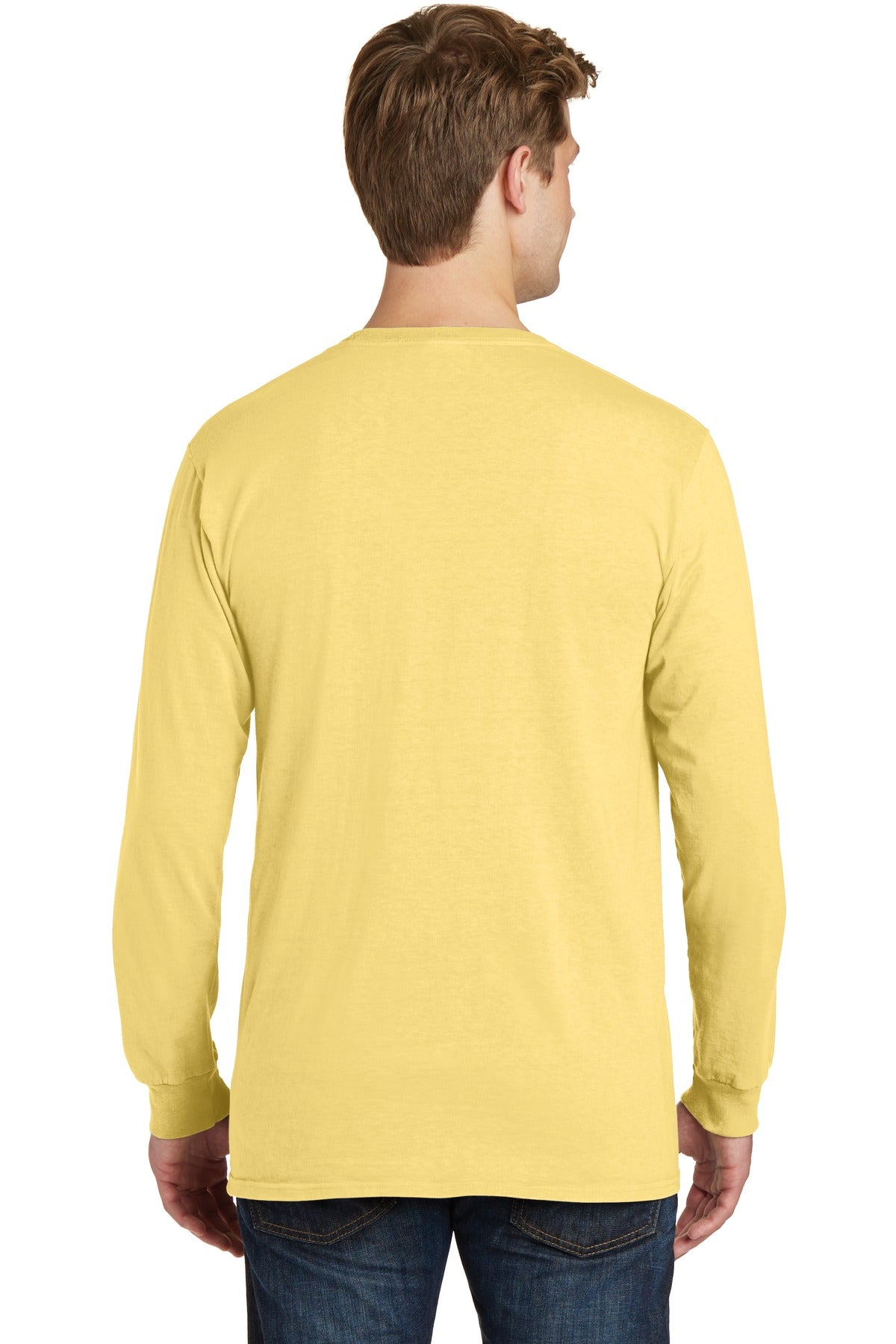 Port & Company Beach Wash Garment-Dyed Long Sleeve Tee PC099LS