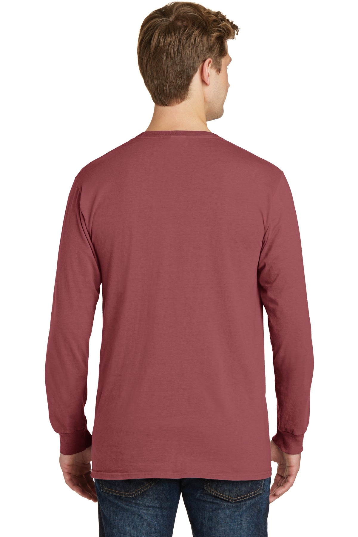 Port & Company Beach Wash Garment-Dyed Long Sleeve Tee PC099LS