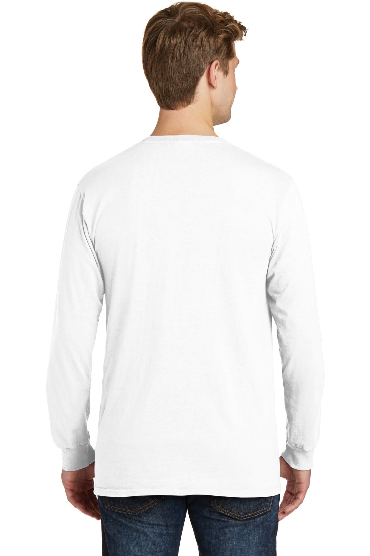 Port & Company Beach Wash Garment-Dyed Long Sleeve Tee PC099LS
