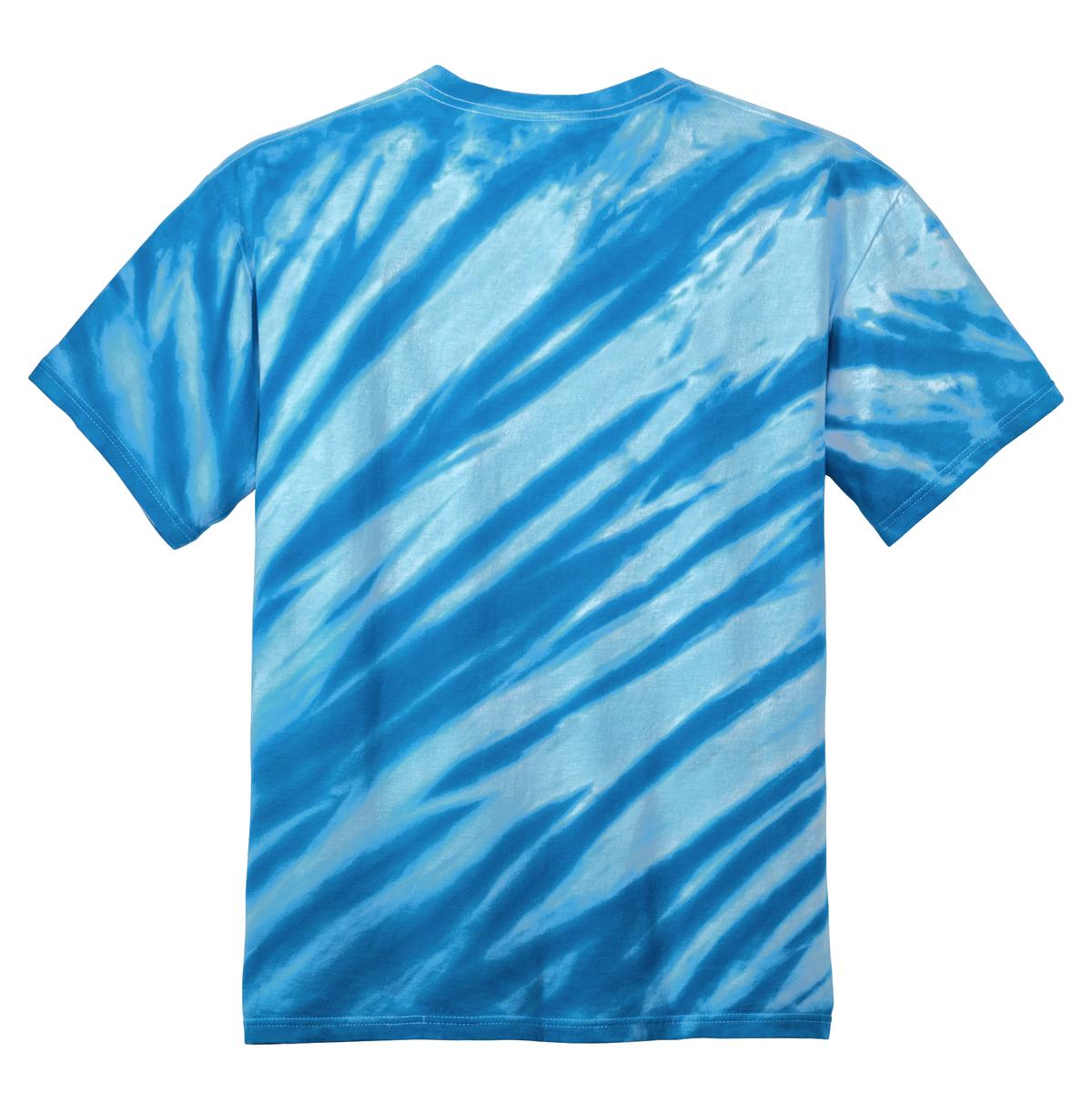 Port & Company - Tiger Stripe Tie-Dye Tee. PC148