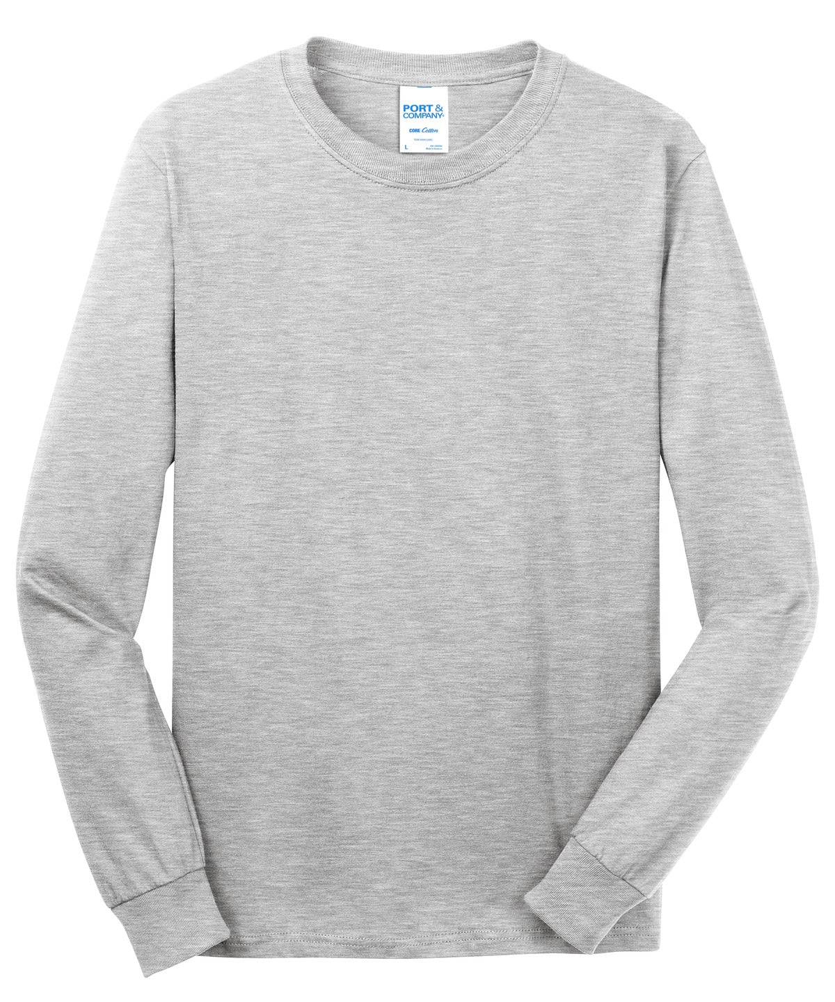 Port & Company - Long Sleeve Core Cotton Tee. PC54LS
