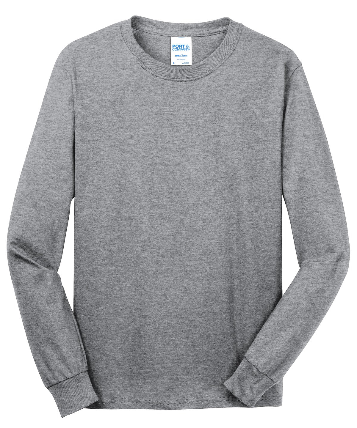 Port & Company - Long Sleeve Core Cotton Tee. PC54LS