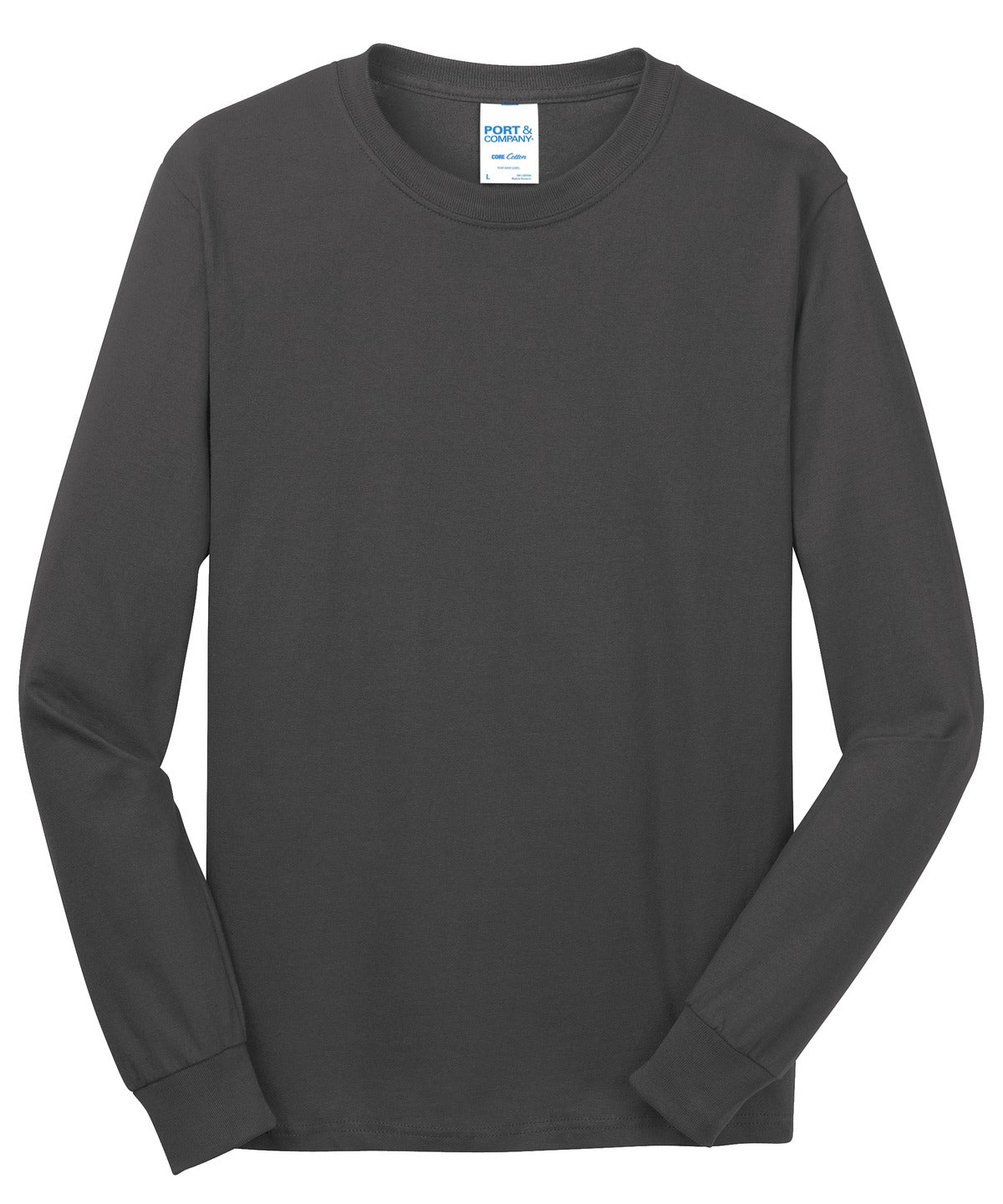 Port & Company - Long Sleeve Core Cotton Tee. PC54LS