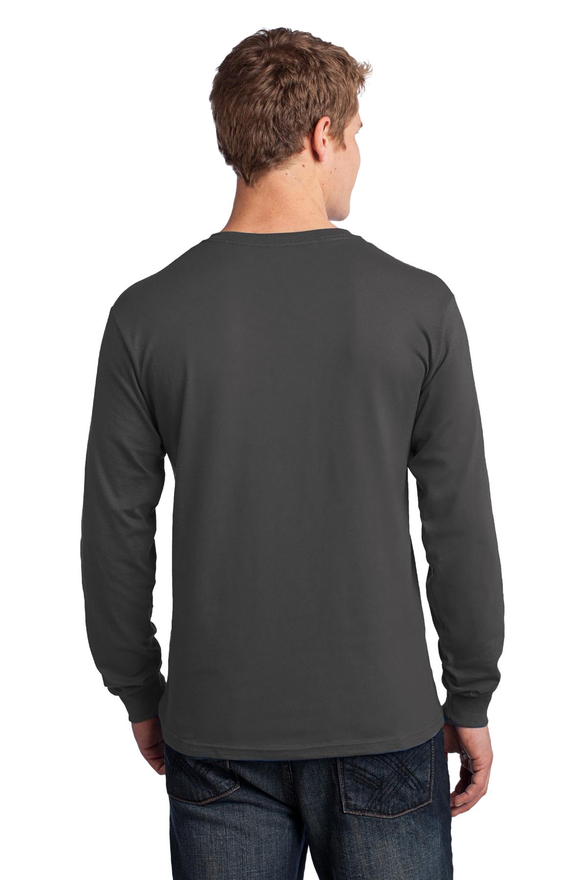 Port & Company - Long Sleeve Core Cotton Tee. PC54LS