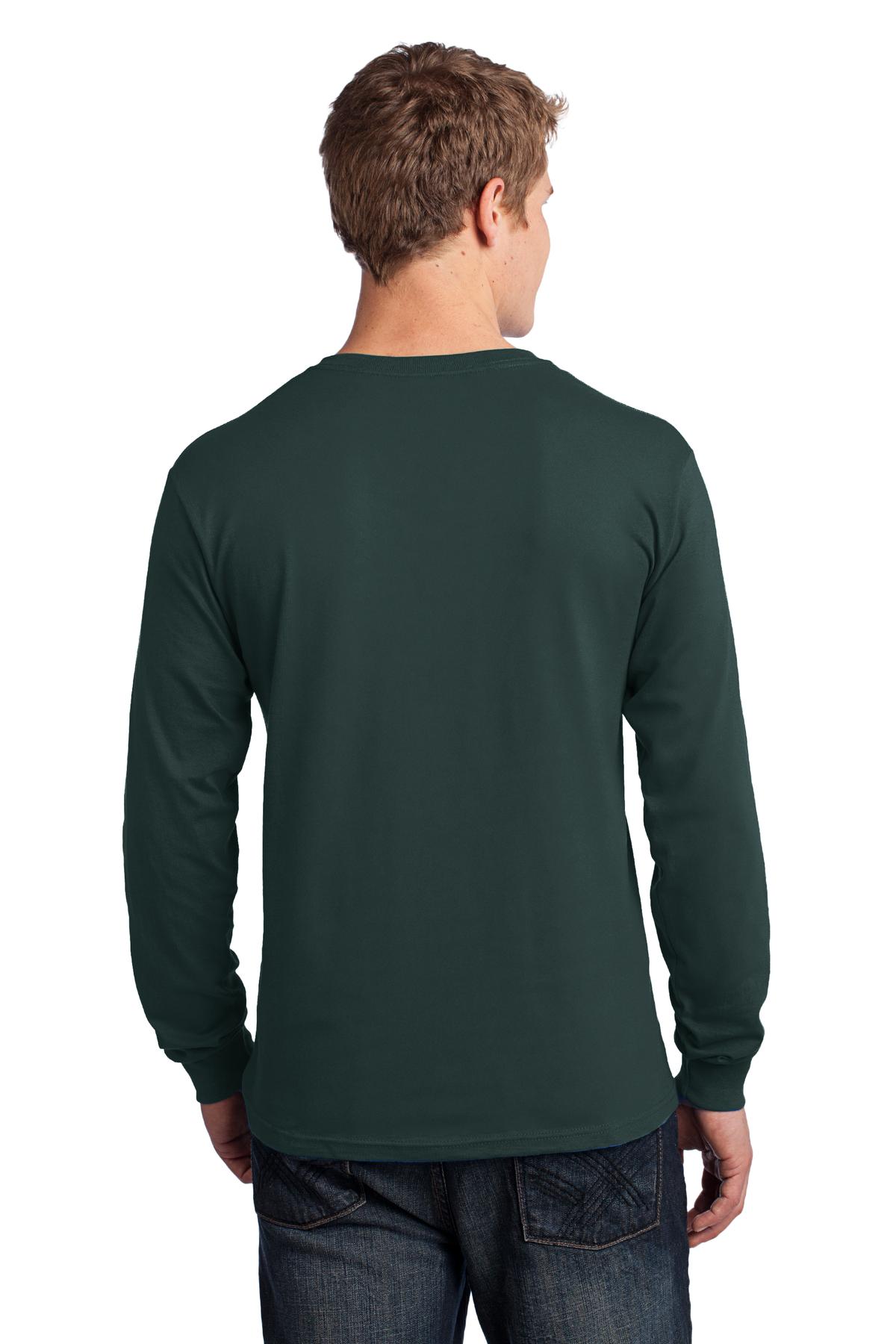 Port & Company - Long Sleeve Core Cotton Tee. PC54LS