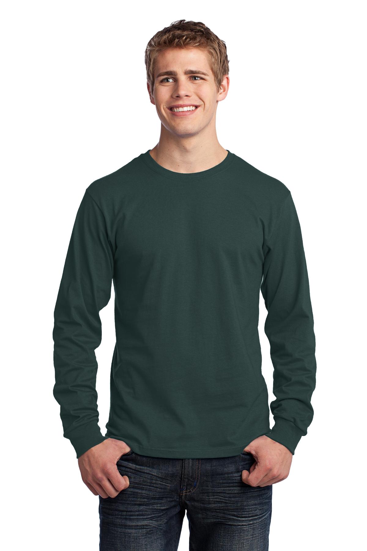 Port & Company - Long Sleeve Core Cotton Tee. PC54LS