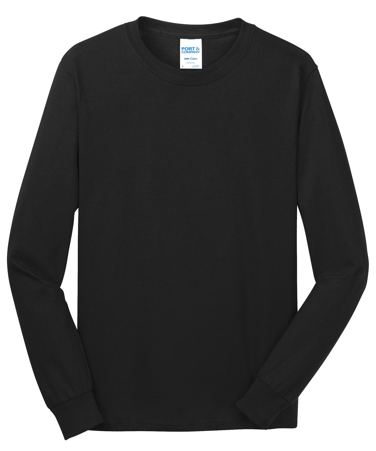 Port & Company - Long Sleeve Core Cotton Tee. PC54LS