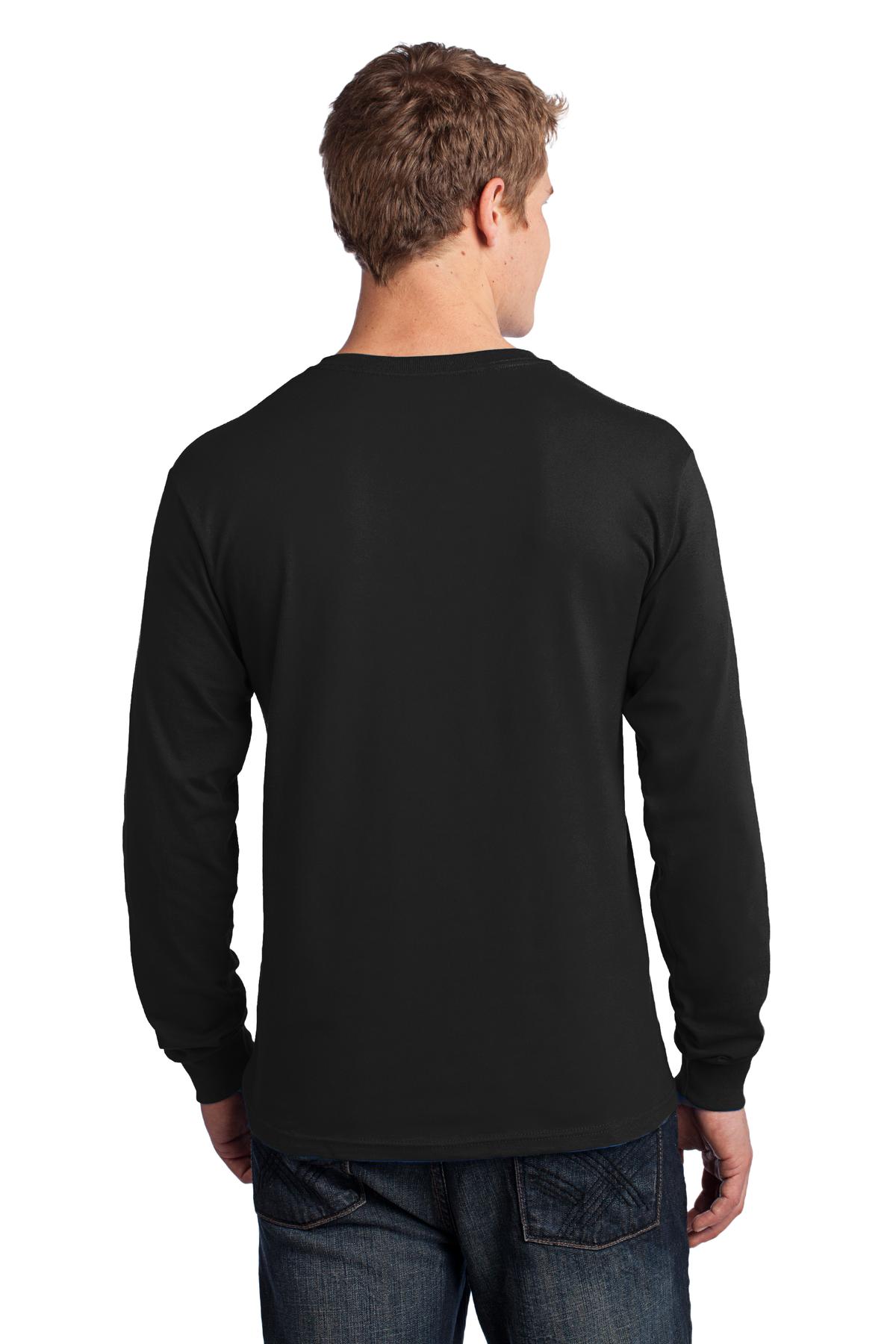 Port & Company - Long Sleeve Core Cotton Tee. PC54LS