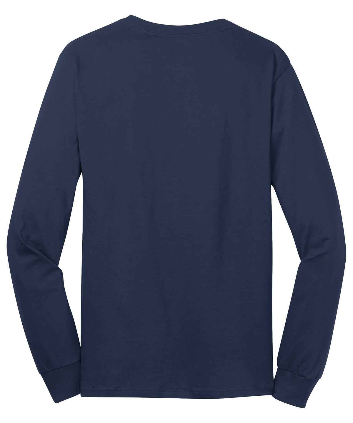 Port & Company - Long Sleeve Core Cotton Tee. PC54LS