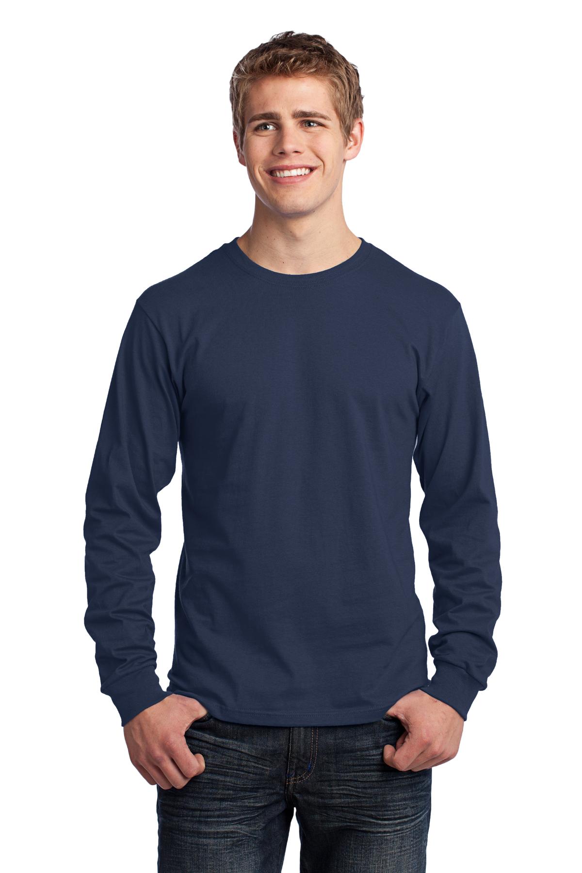 Port & Company - Long Sleeve Core Cotton Tee. PC54LS