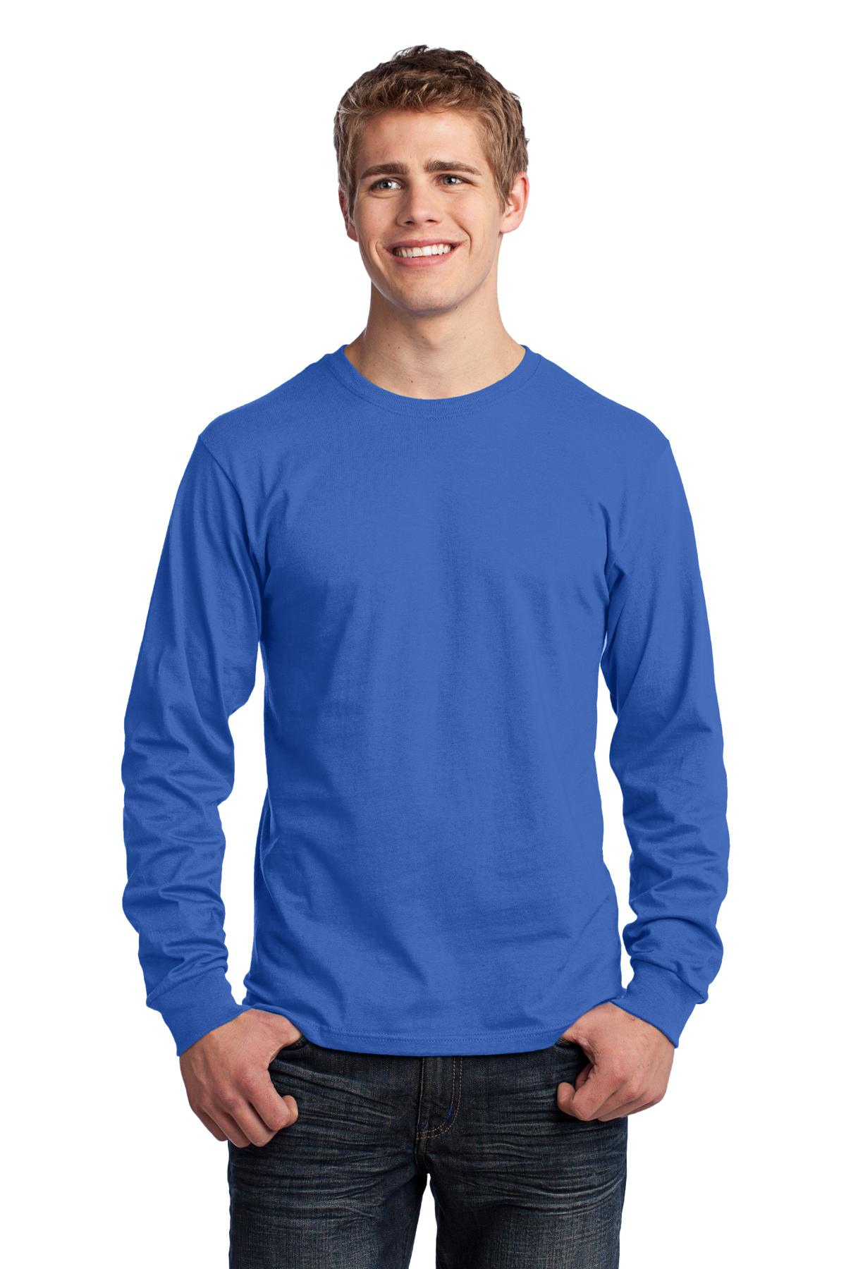 Port & Company - Long Sleeve Core Cotton Tee. PC54LS