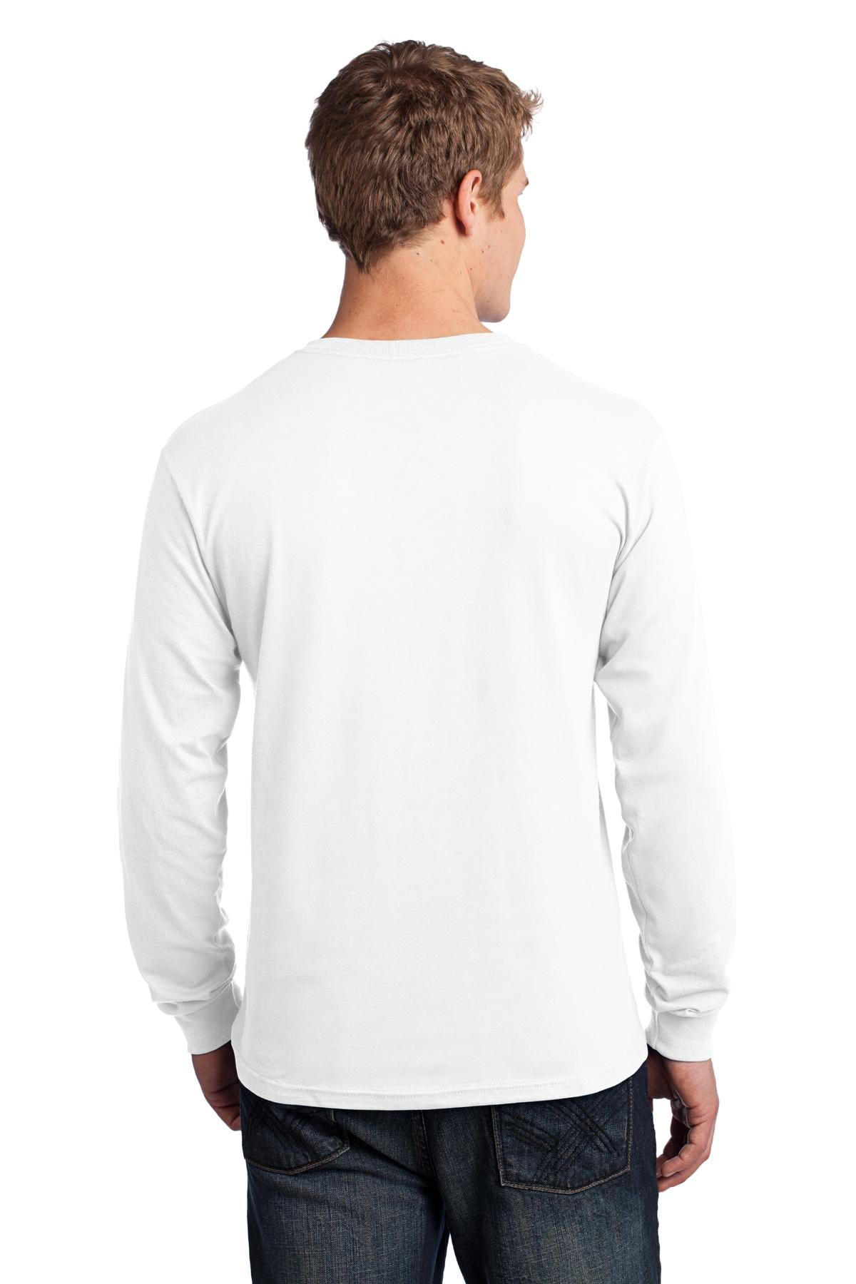 Port & Company - Long Sleeve Core Cotton Tee. PC54LS