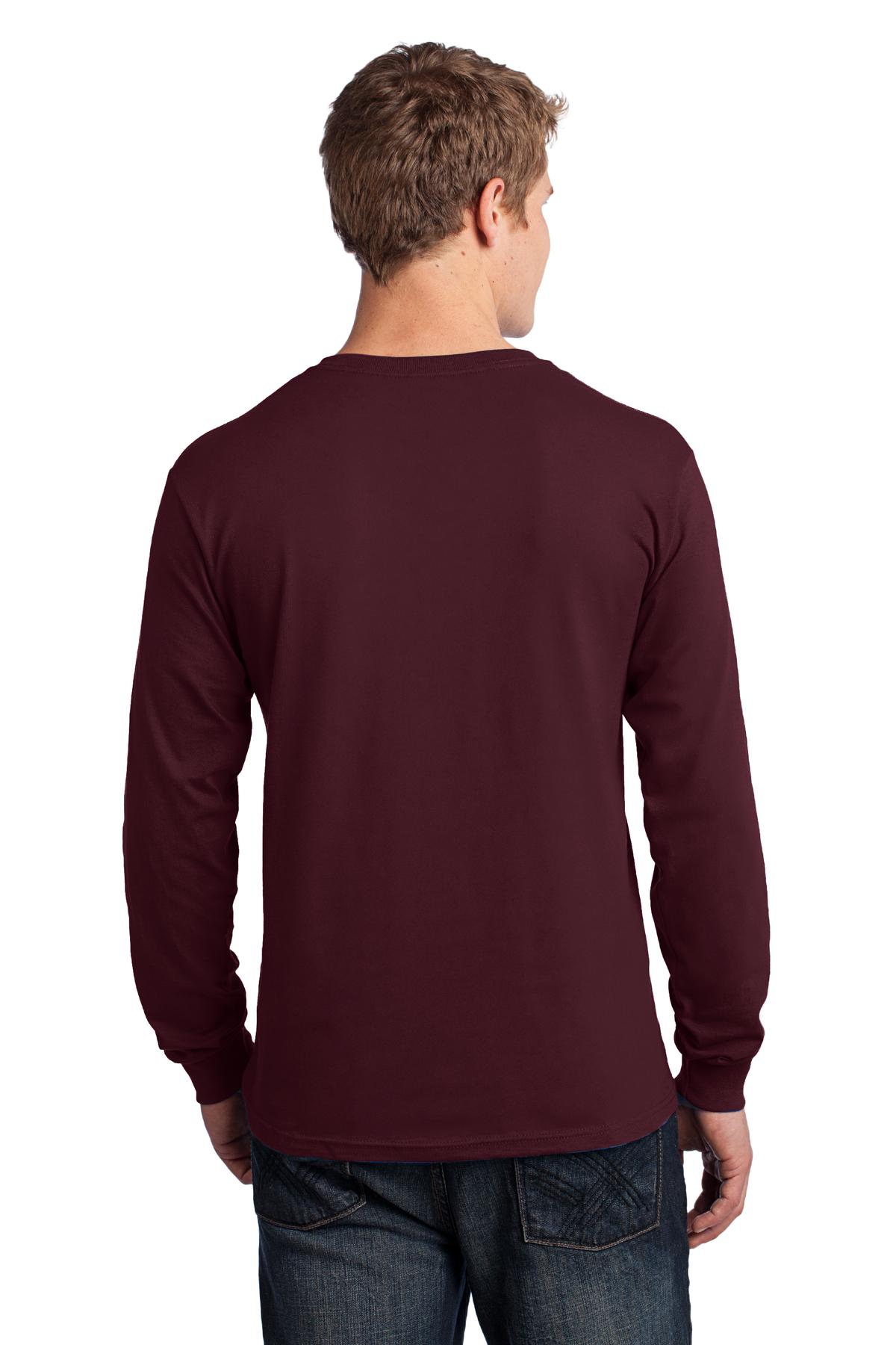 Port & Company - Long Sleeve Core Cotton Tee. PC54LS
