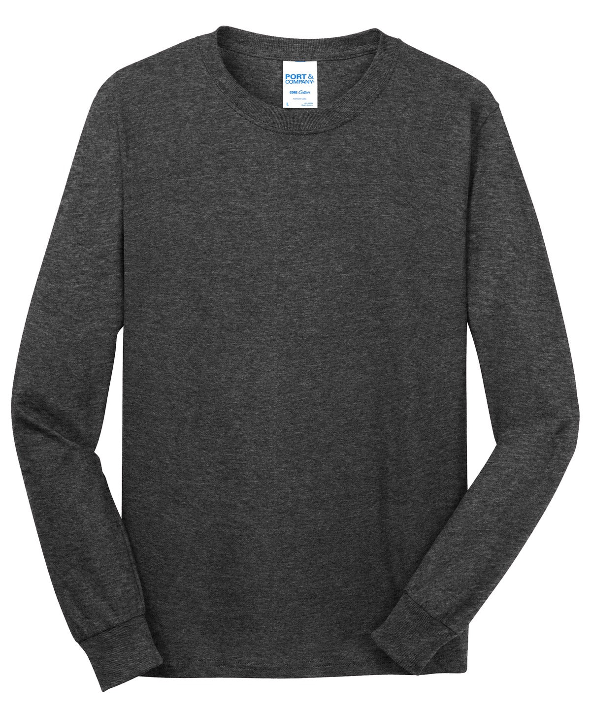 Port & Company - Long Sleeve Core Cotton Tee. PC54LS
