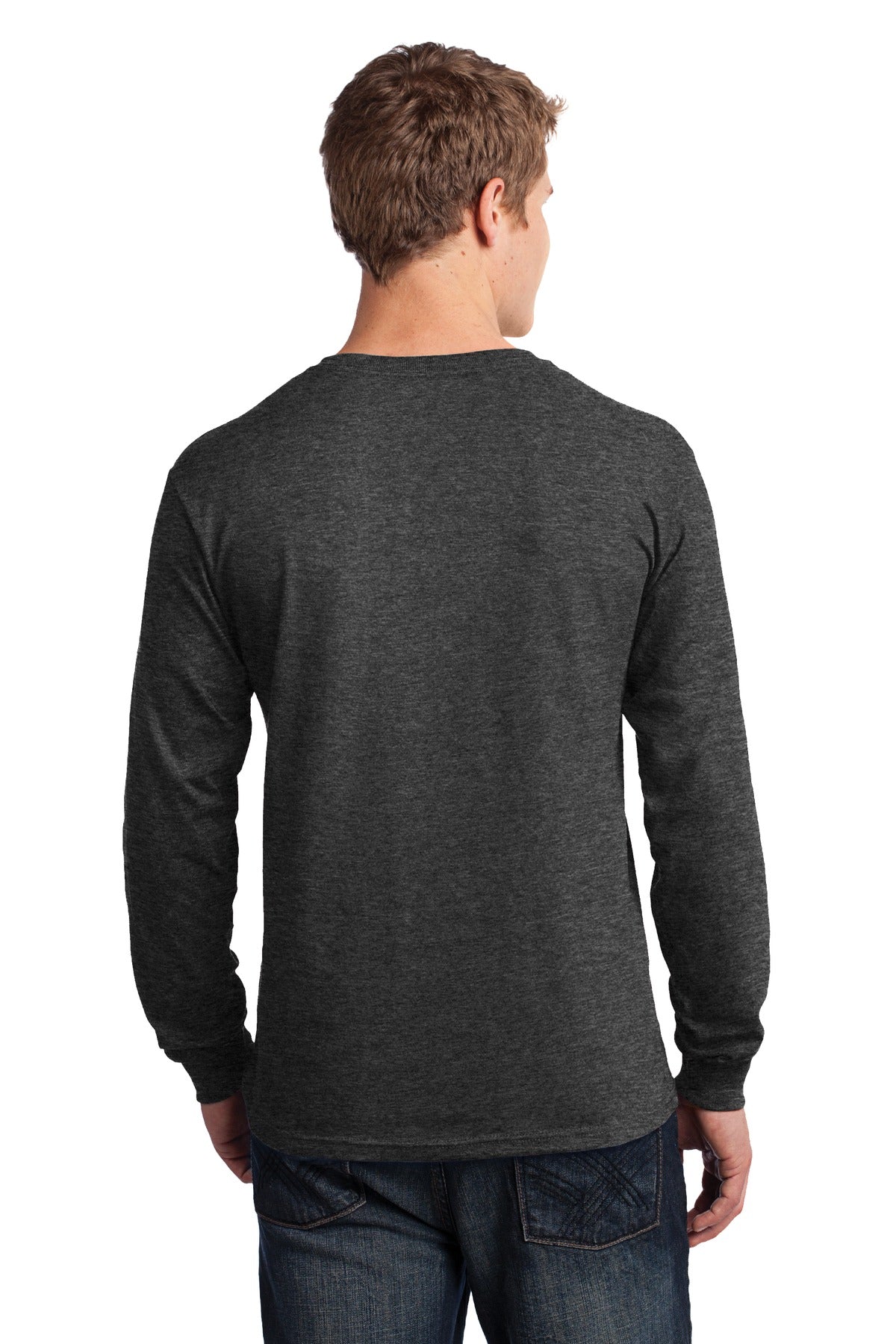 Port & Company - Long Sleeve Core Cotton Tee. PC54LS