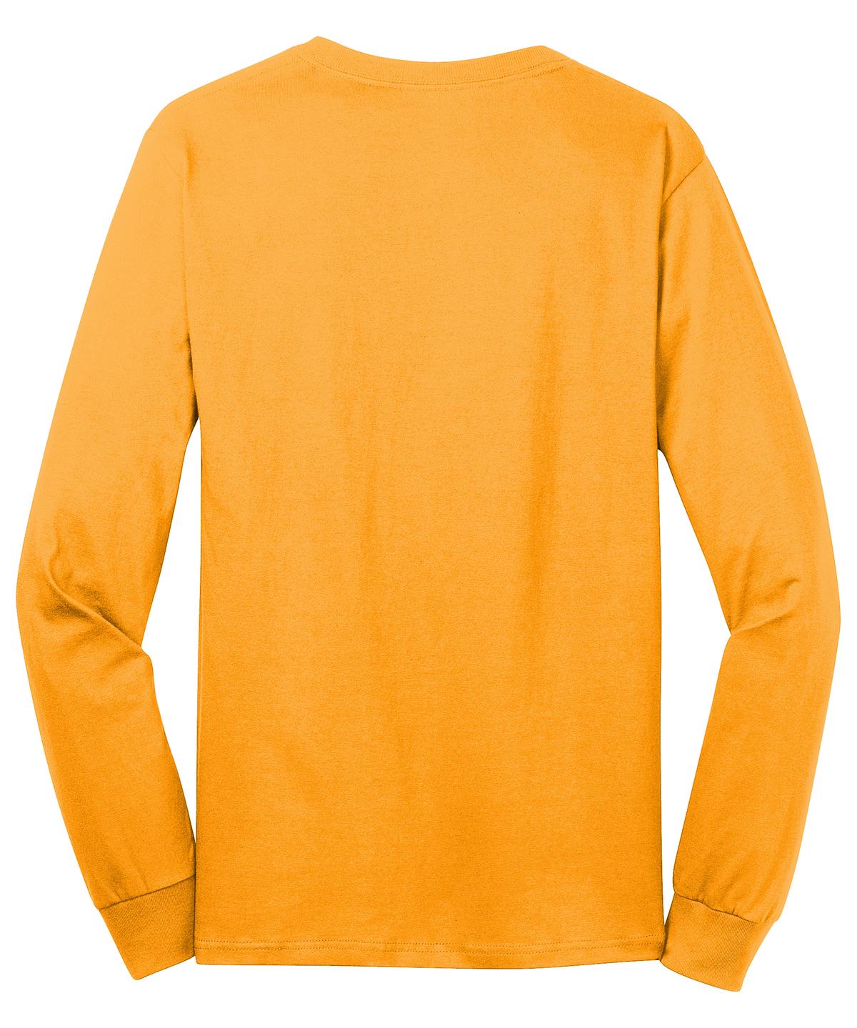 Port & Company - Long Sleeve Core Cotton Tee. PC54LS