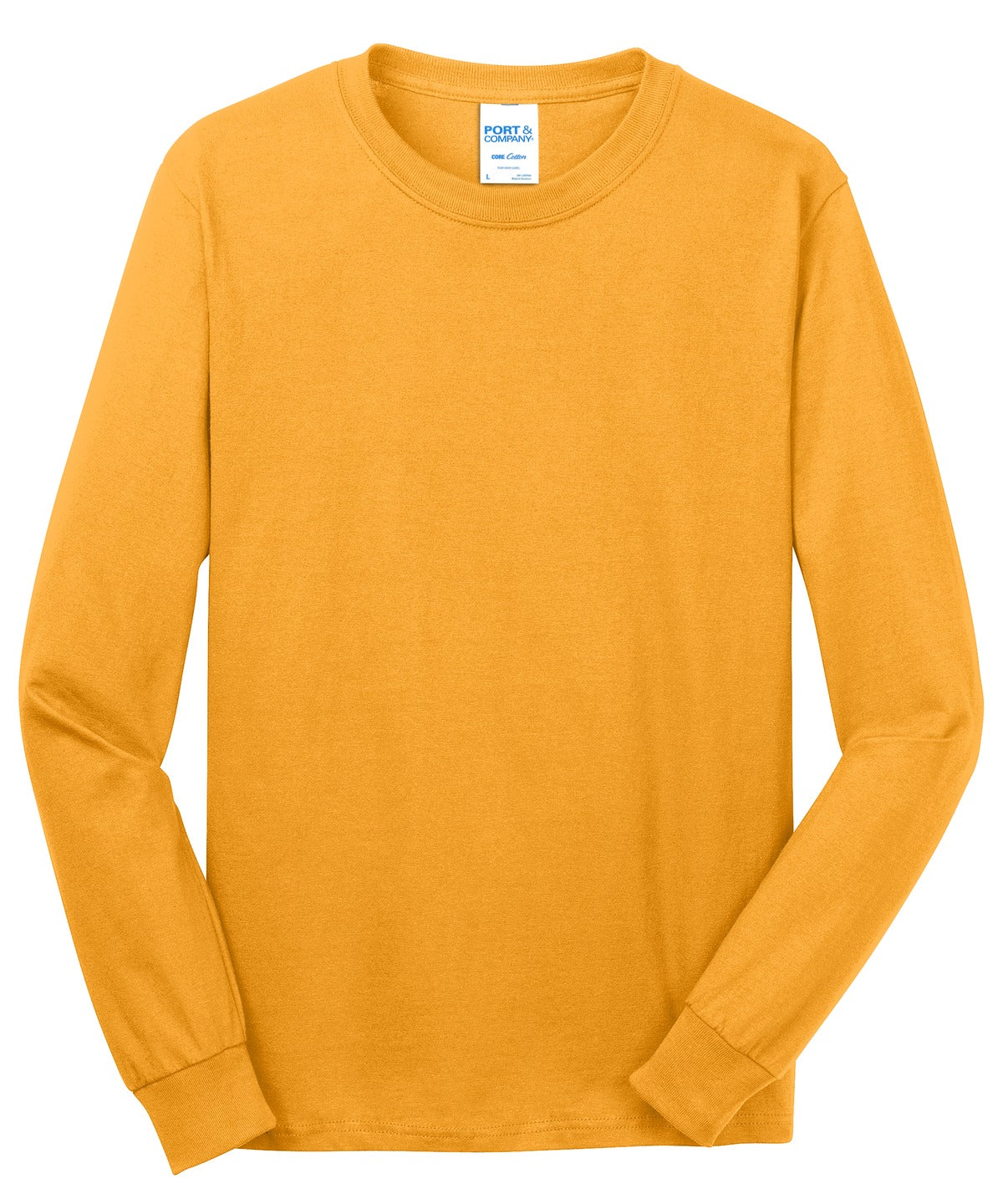 Port & Company - Long Sleeve Core Cotton Tee. PC54LS