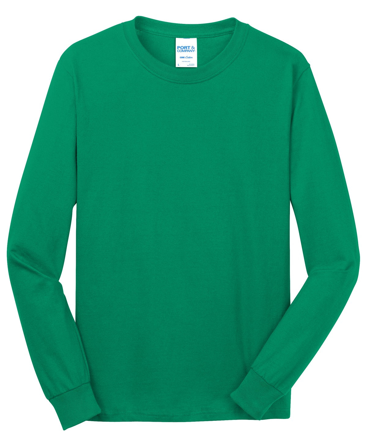 Port & Company - Long Sleeve Core Cotton Tee. PC54LS