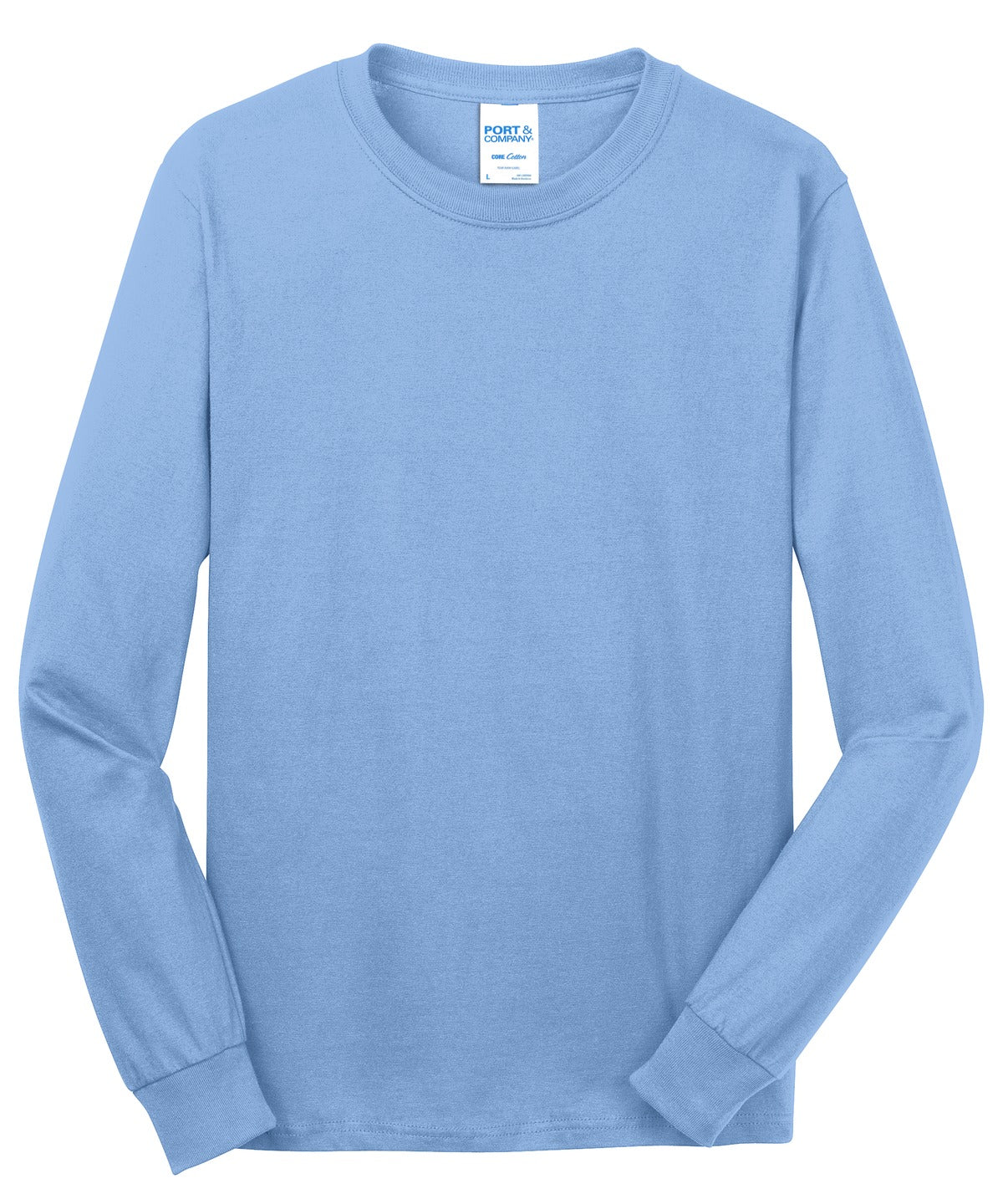 Port & Company - Long Sleeve Core Cotton Tee. PC54LS