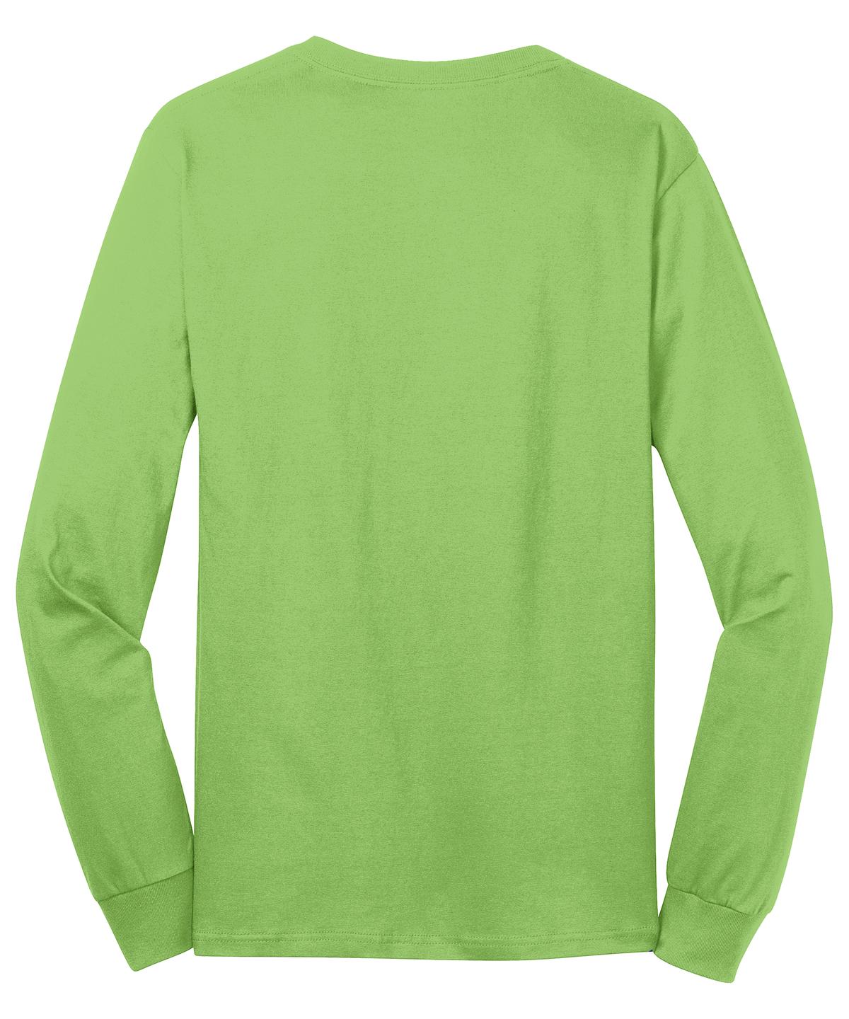 Port & Company - Long Sleeve Core Cotton Tee. PC54LS